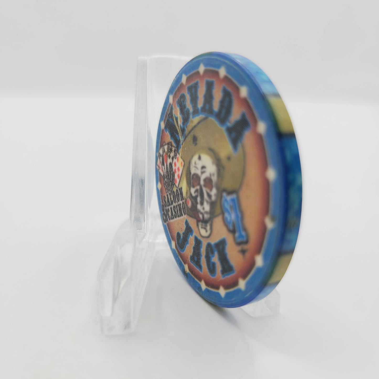 Nevada Jack Saloon Casino "VERY COOL FANTASY" $1 Casino Chip