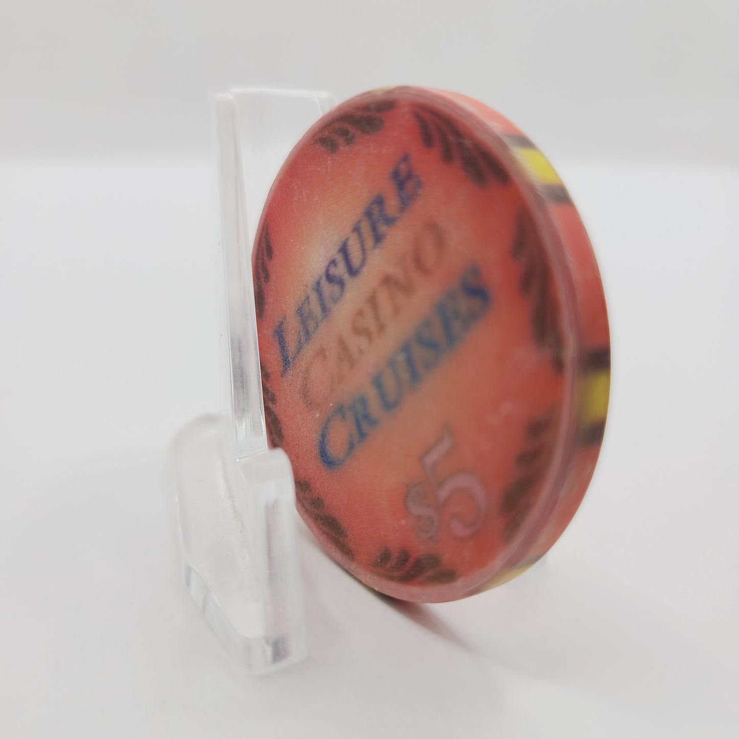 Leisure Casino Cruises/CFC Florida Casino Cruises Gloucester Massachusetts $5 Casino Chip