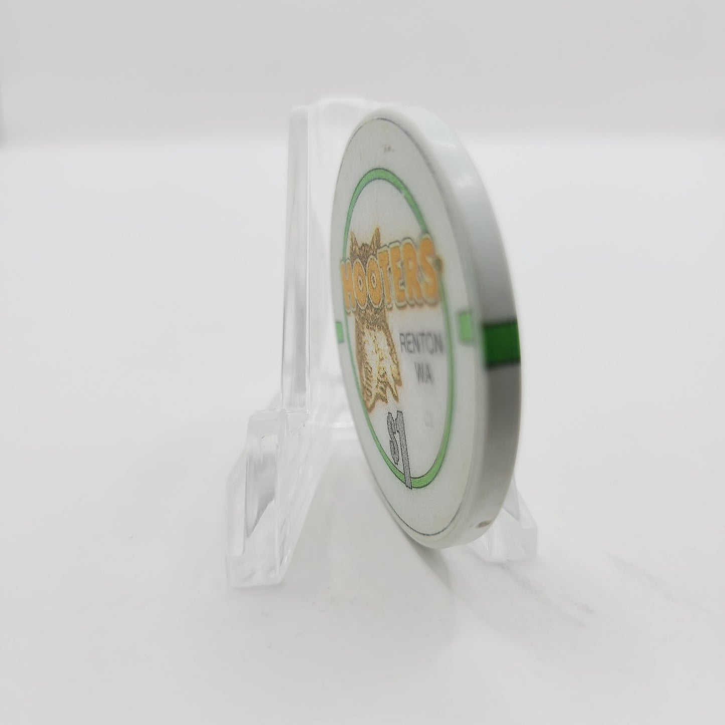 Hooters Casino Renton Washington $1 Casino Chip