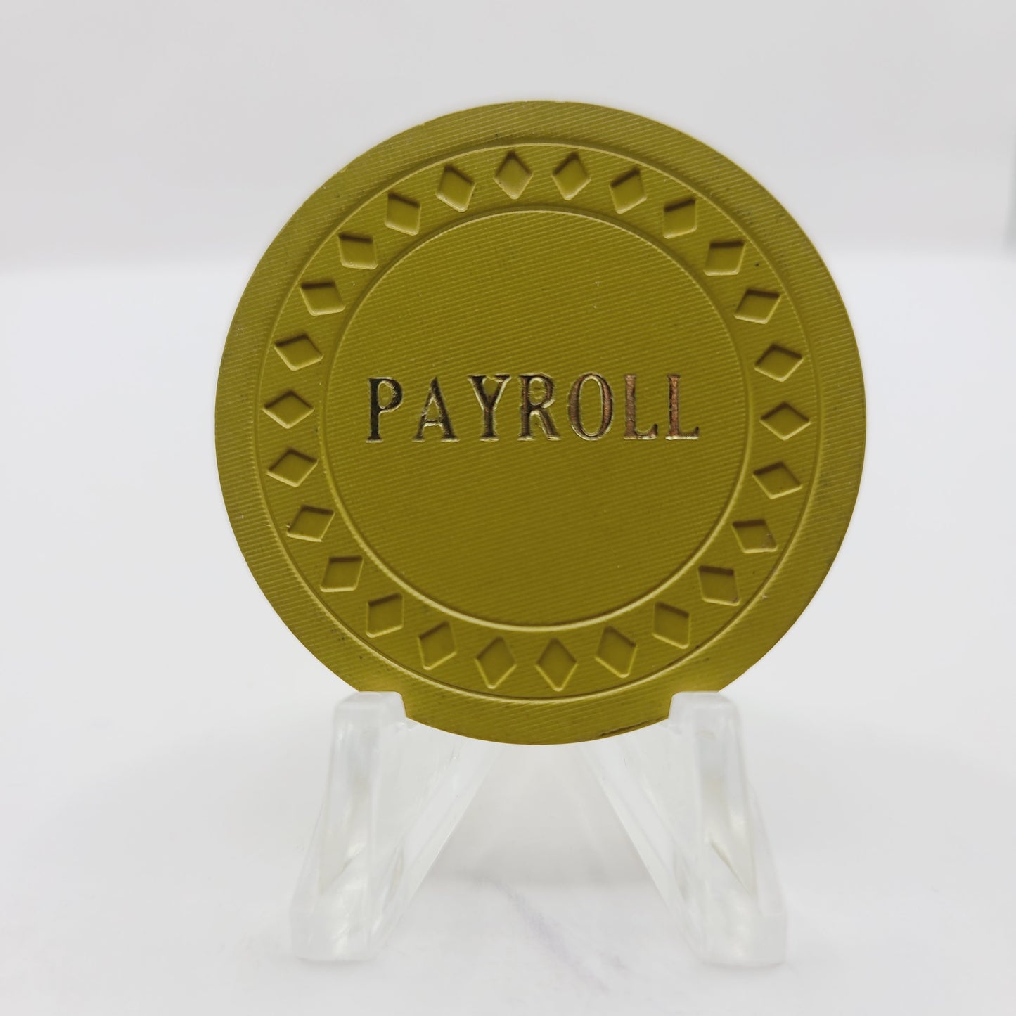 Pioneer Club Hotel Casino Las Vegas Nevada 1940's (Odds & Ends) PAYROLL Chip V5281