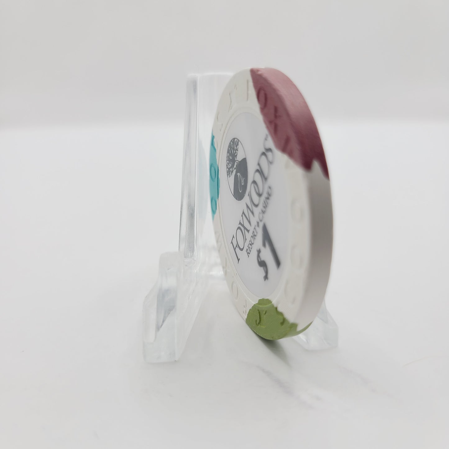 Foxwoods Resort Casino Ledyard Connecticut 2017 $1 Casino Chip