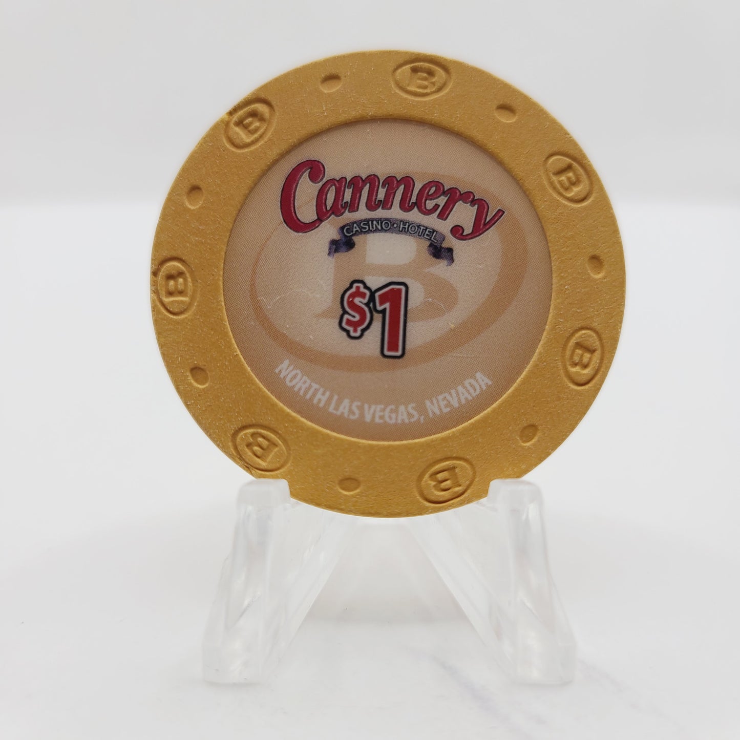 Cannery Hotel Casino N. Las Vegas Nevada 2016 $1 Casino Chip D2480