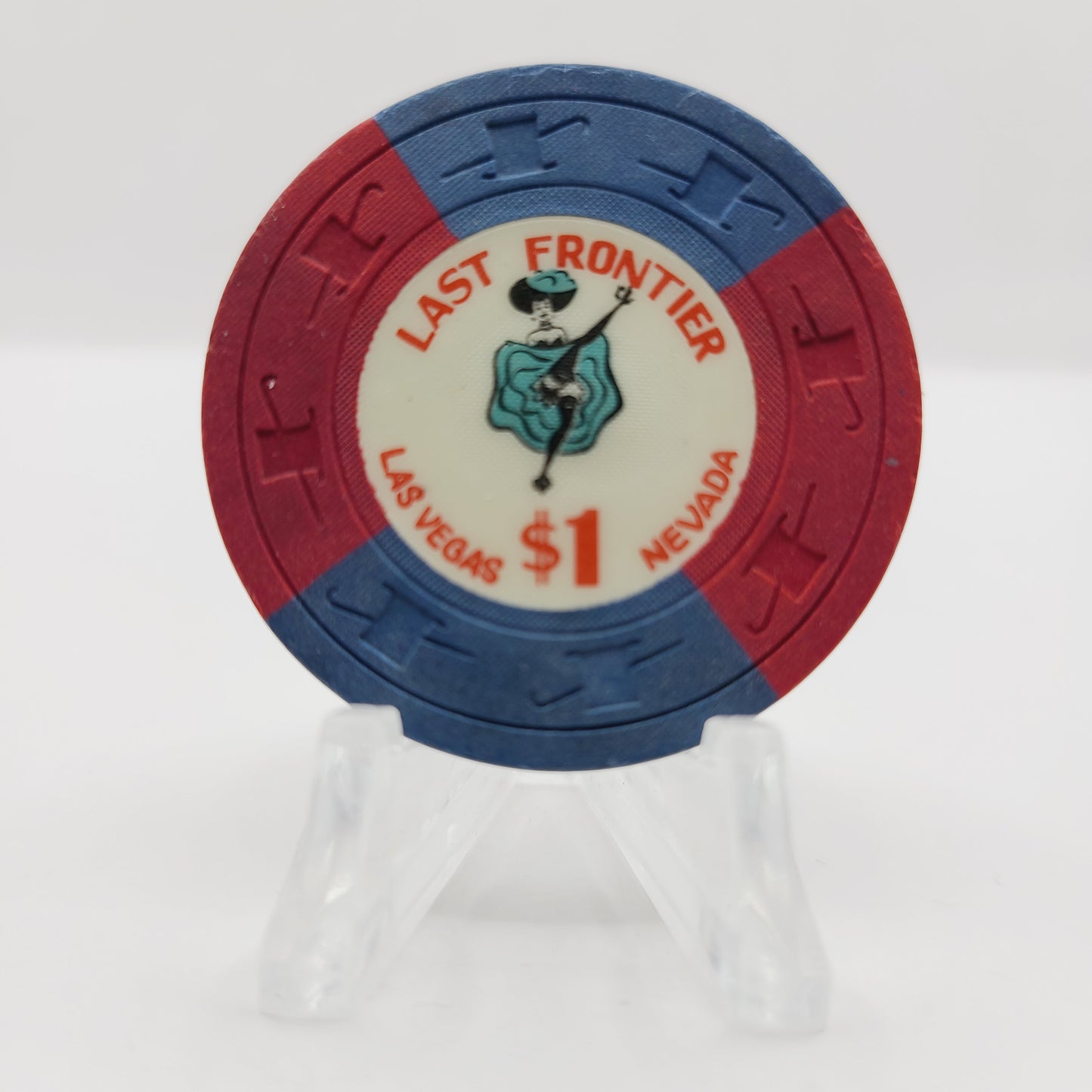Last Frontier Las Vegas Nevada 1962 $1 Chip N1654 LMT 3500