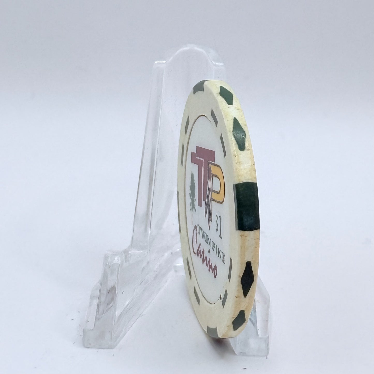 Twin Pine Casino Middletown California $1 Casino Chip