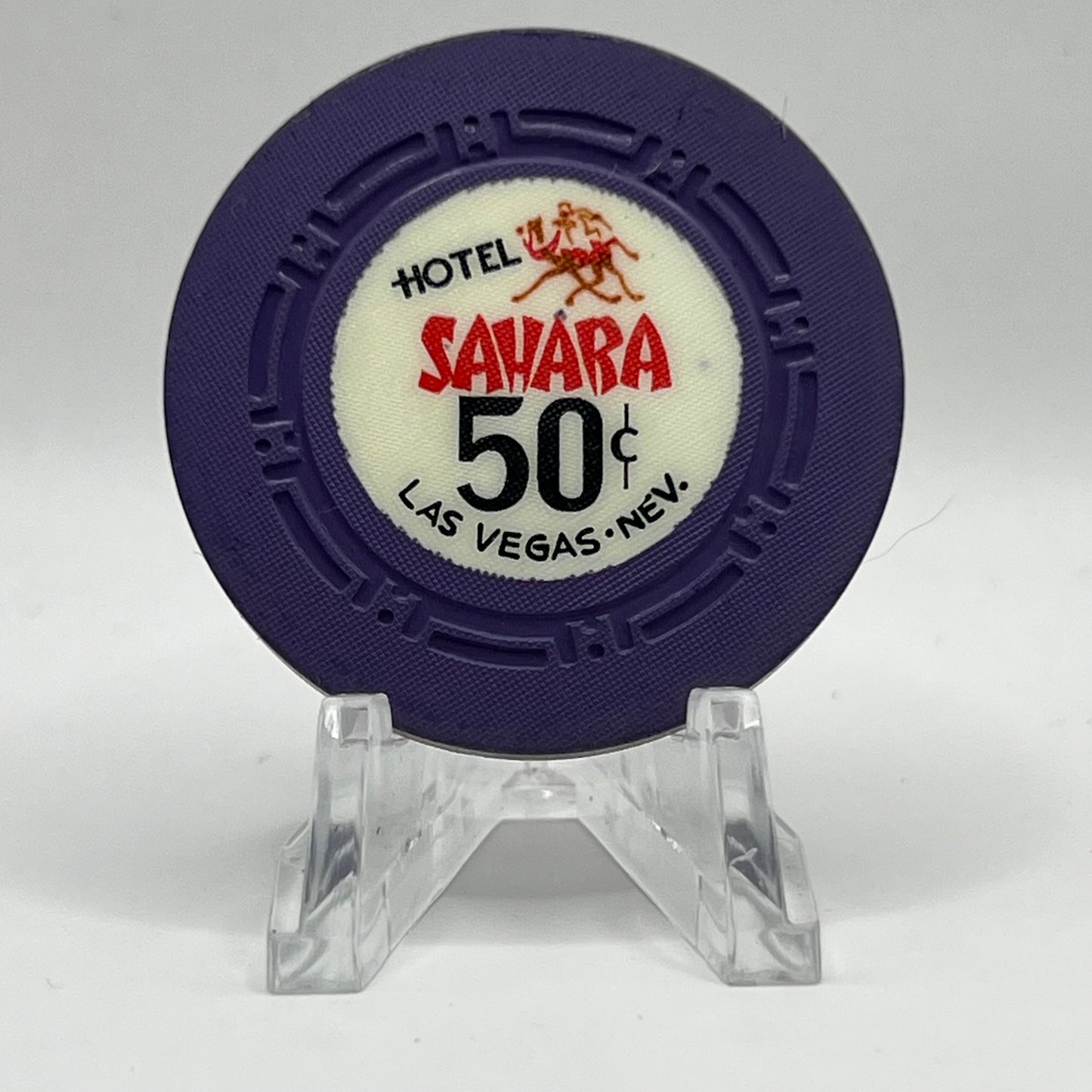 Sahara Hotel Casino Las Vegas Nevada 1965 $0.50 Casino Chip N2100