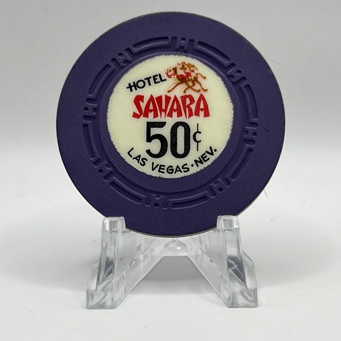 Sahara Hotel Casino Las Vegas Nevada 1965 $0.50 Casino Chip N2100