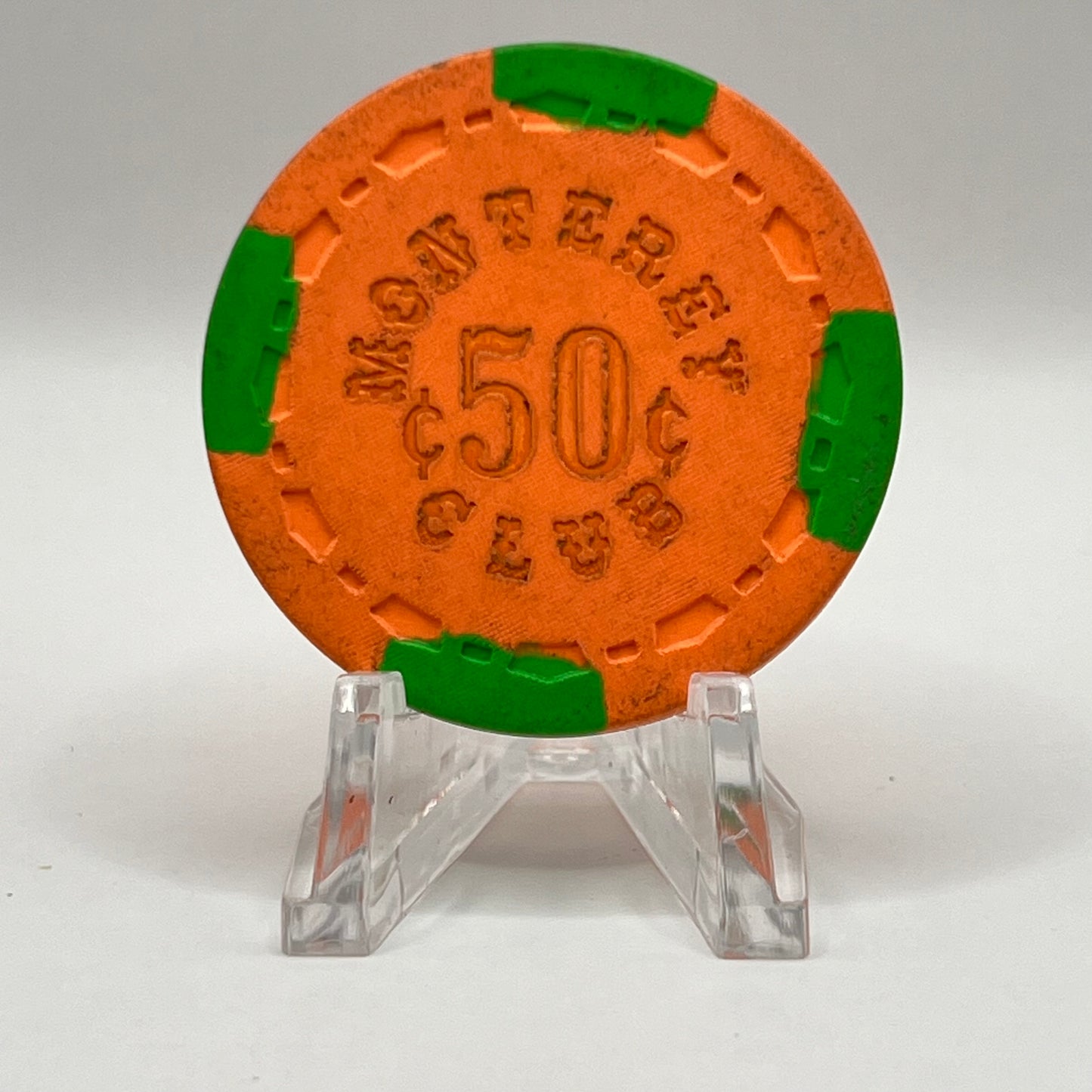 Monterey Club Gardena CA $0.50 Chip