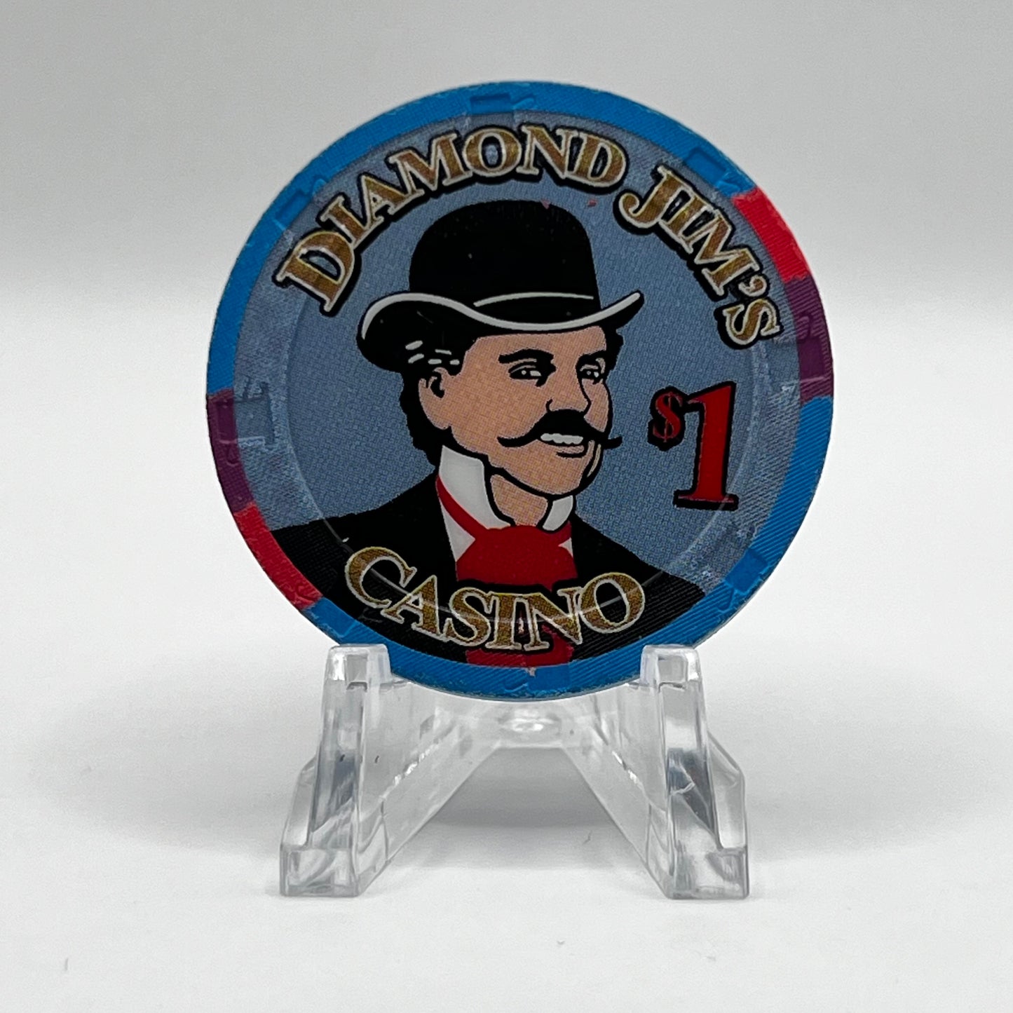 Diamond Jim’s Casino Rosamond CA $1 Chip