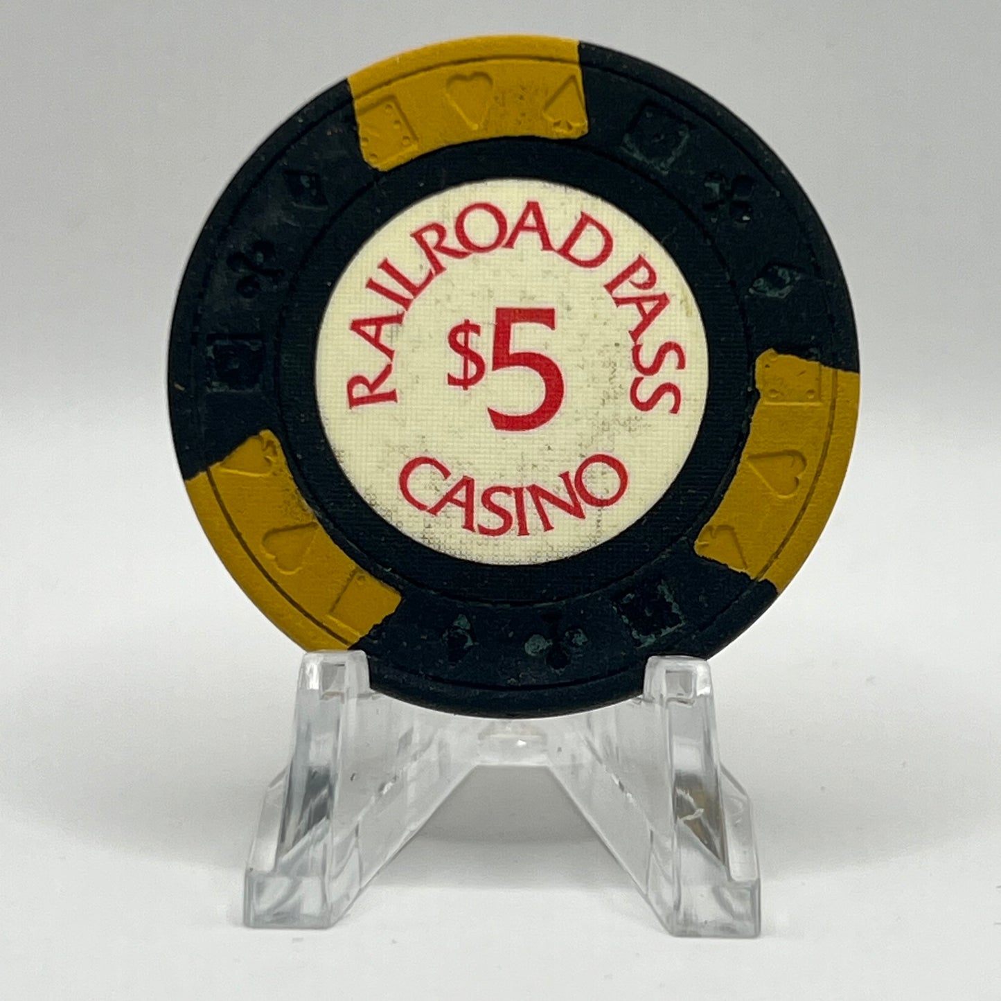 Railroad Pass Henderson NV 1984 $5 Chip N2034