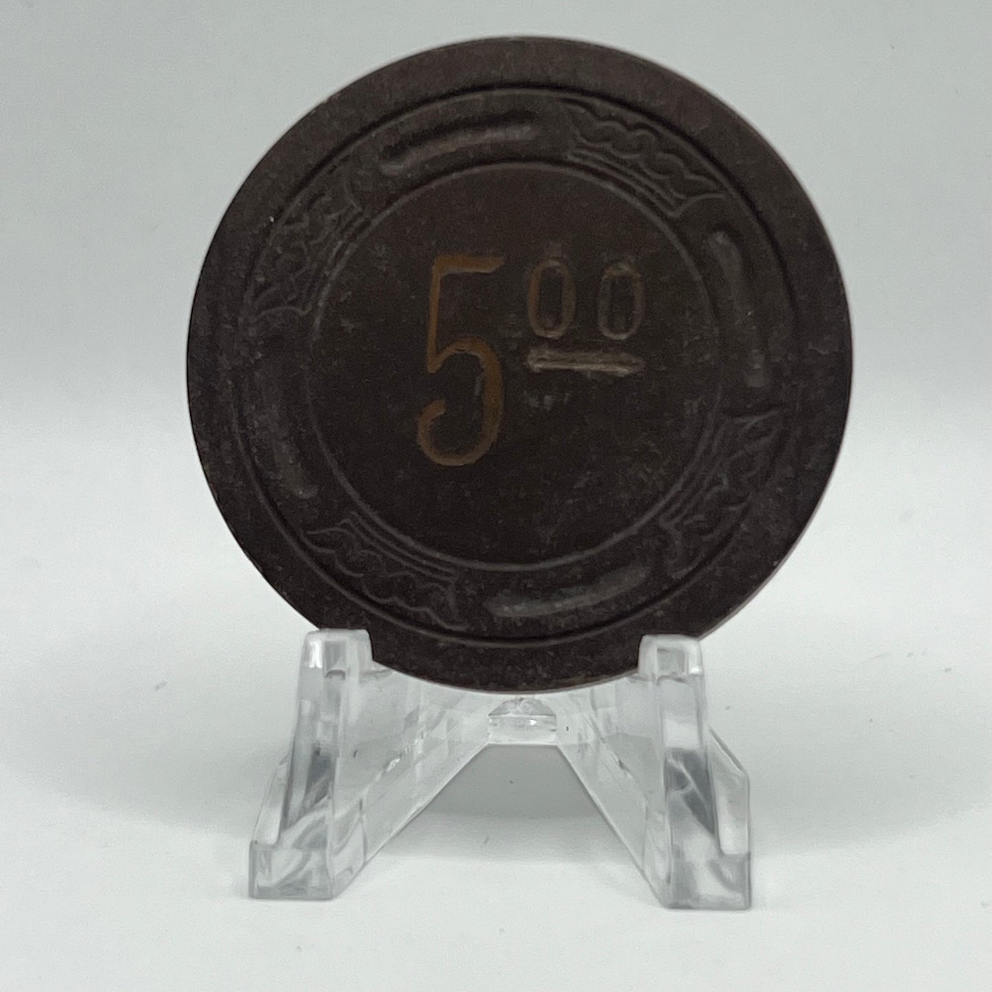 Silver Club Las Vegas NV 1945 $5 Chip N5033