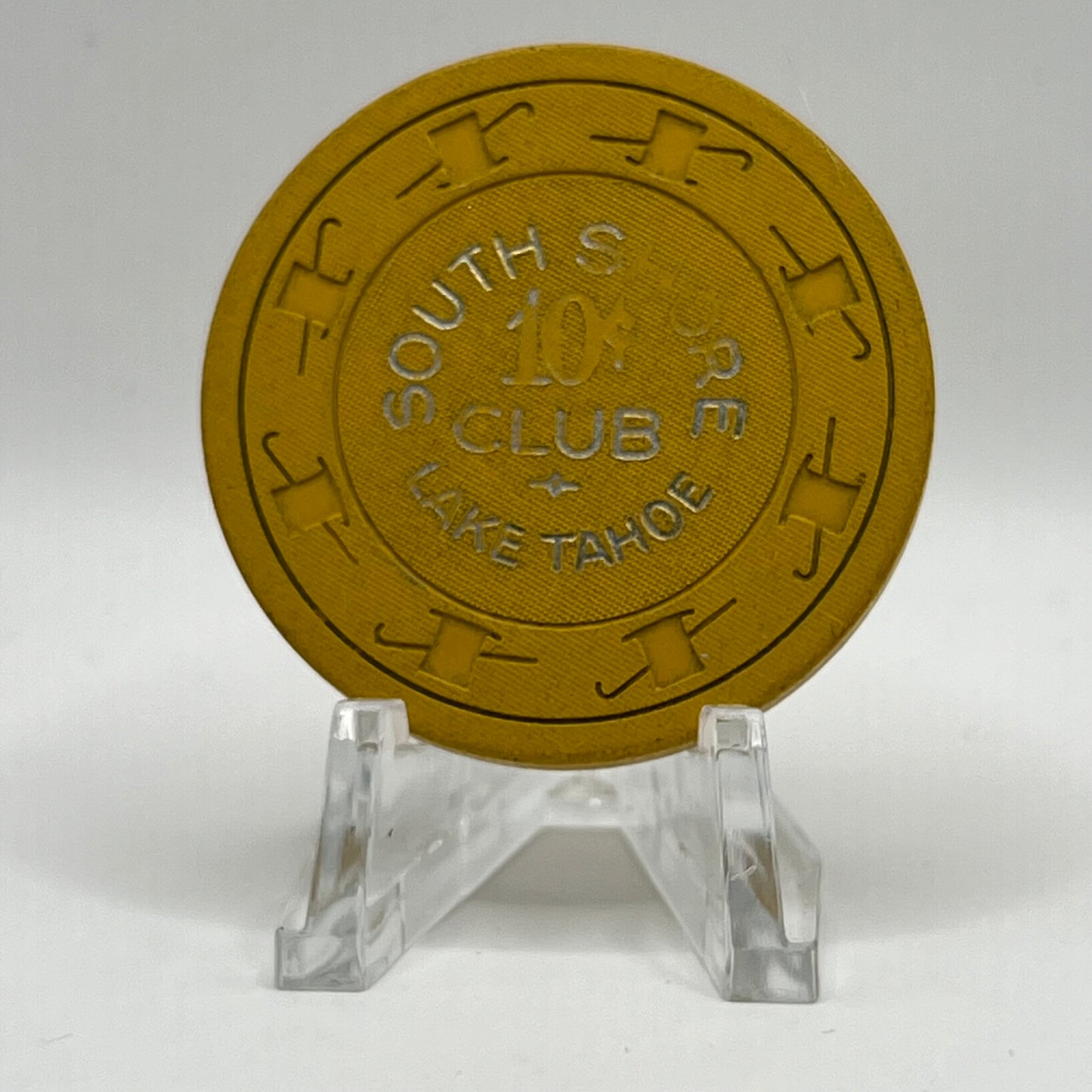South Shore Club Lake Tahoe NV 1965 $0.10 Chip N3973