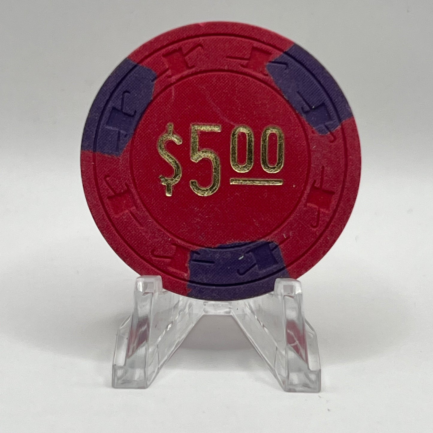 Jennie V’s Casino Las Vegas NV 1976 $5 Chip N1801