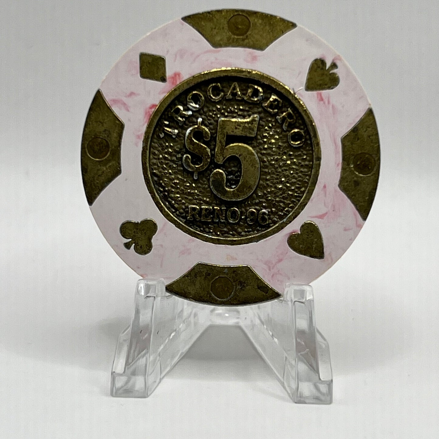 Trocadero Reno NV 1996 $5 Fantasy Chip