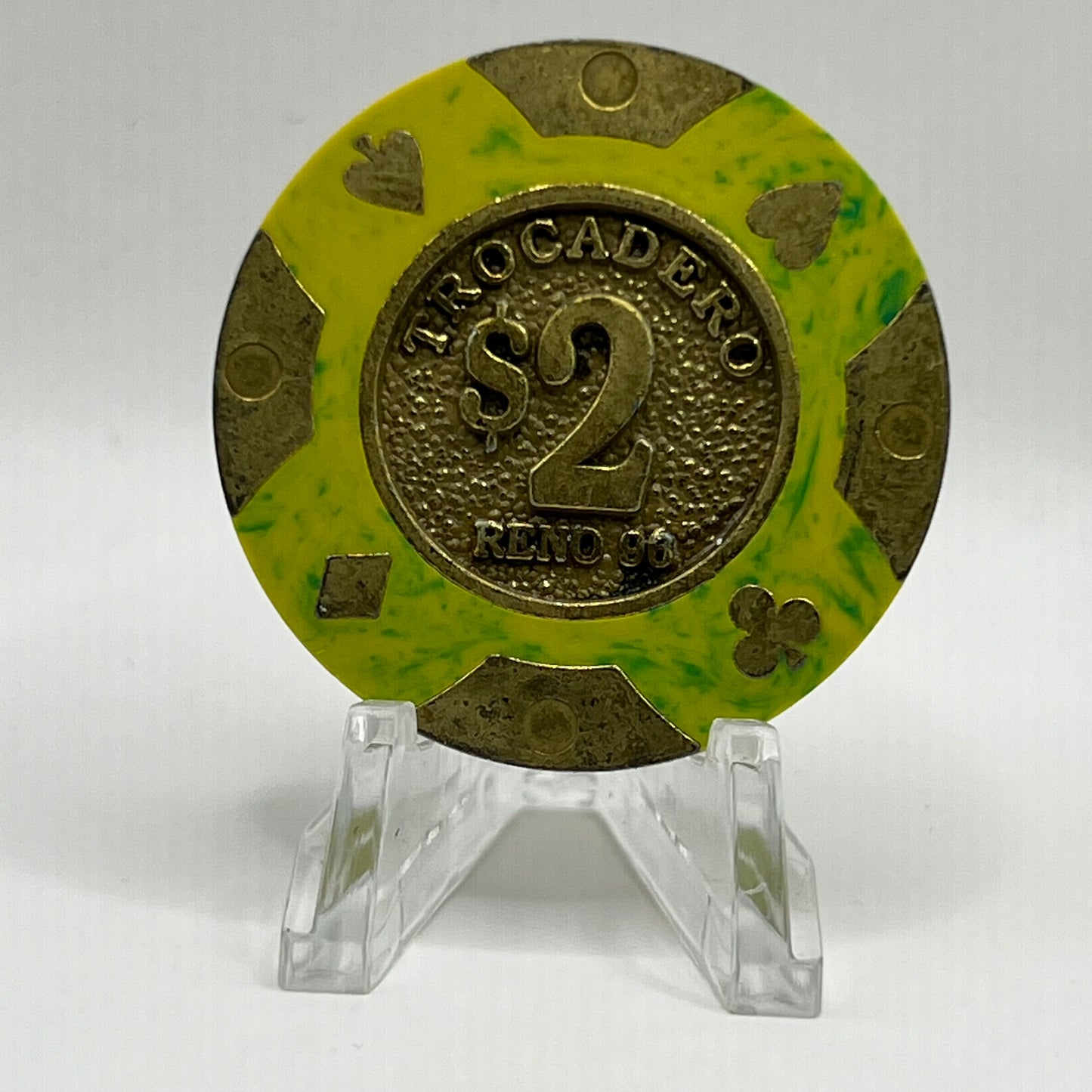 Trocadero Reno NV 1996 $2 Fantasy Chip