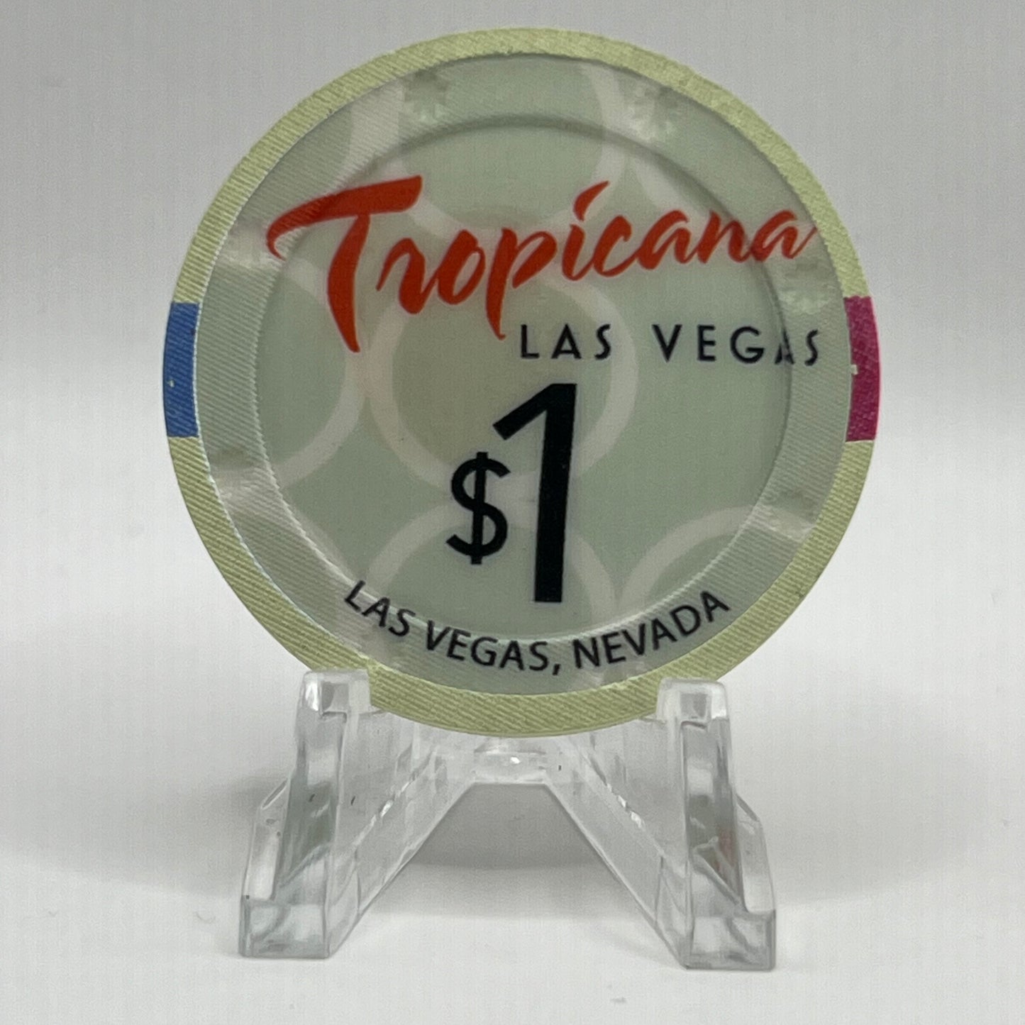 Tropicana Las Vegas Nevada 2013 $1 Casino Chip D1197