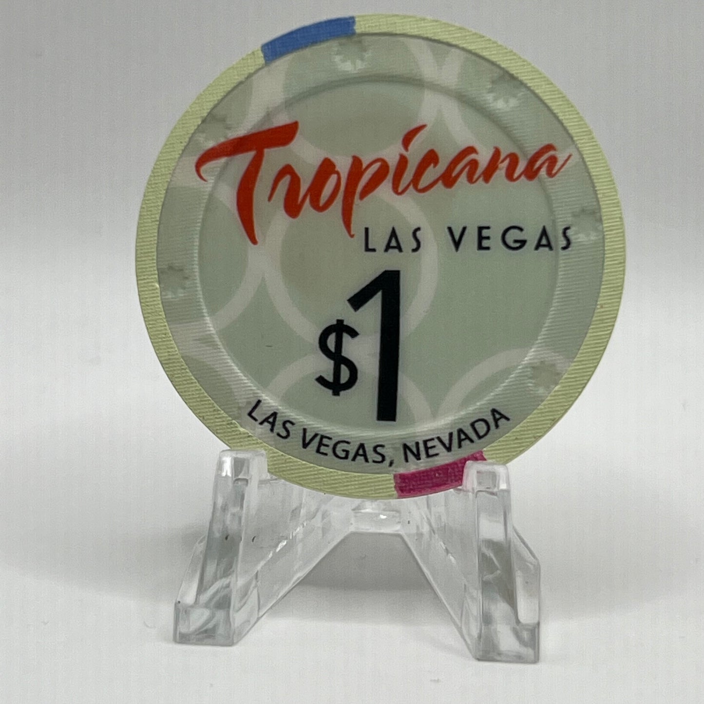 Tropicana Las Vegas Nevada 2013 $1 Casino Chip D1197