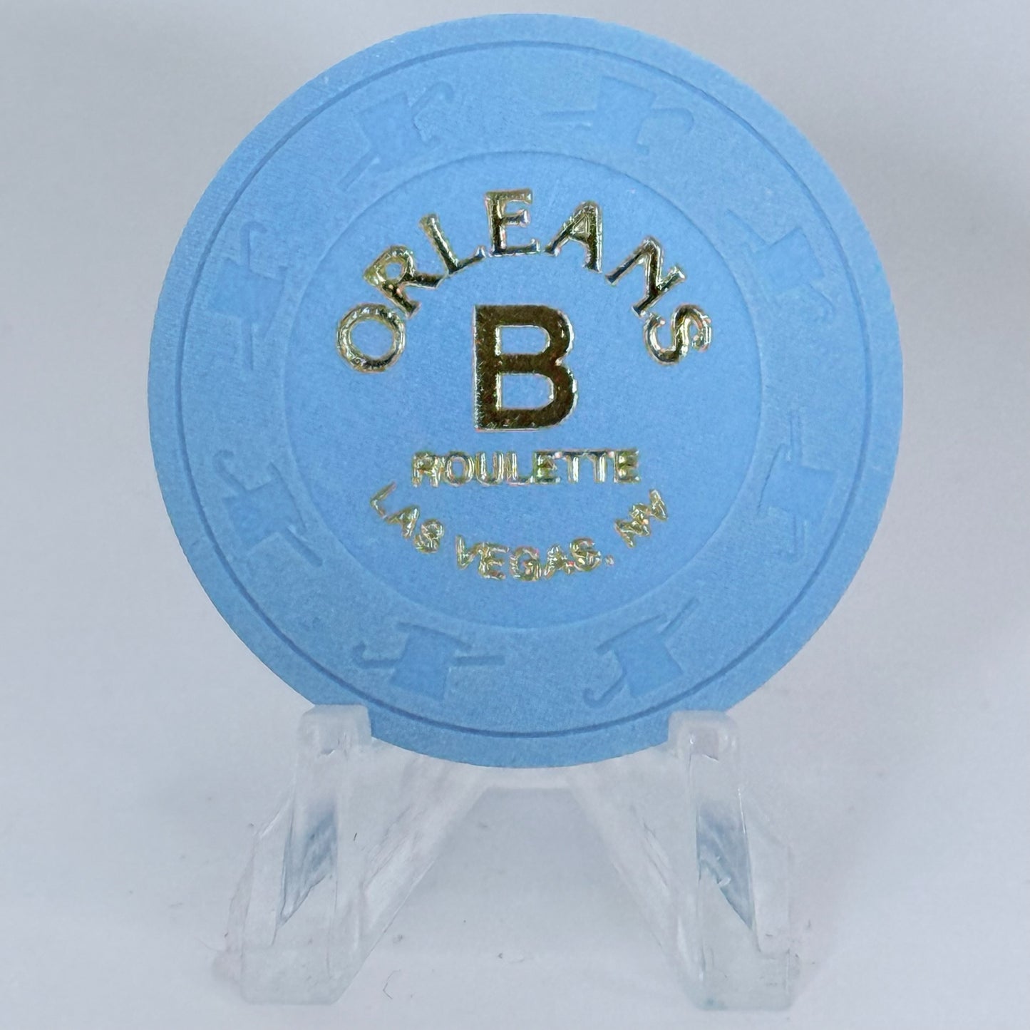 The Orleans Las Vegas Nevada 1996 Series 2 Roulette Blue Casino Chip N8912