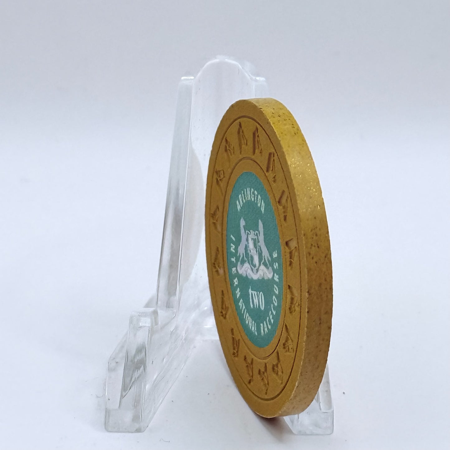 Arlington International Racecourse Arlington Heights Illinois $2 Casino Chip