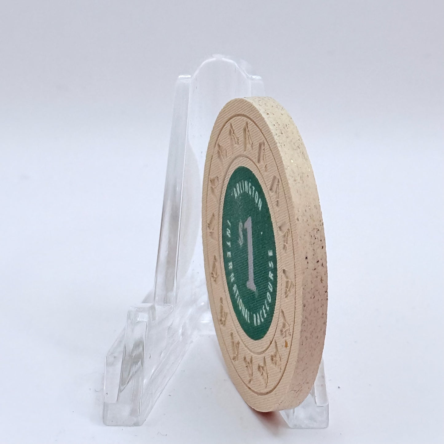 Arlington International Racecourse Arlington Heights Illinois $1 Casino Chip