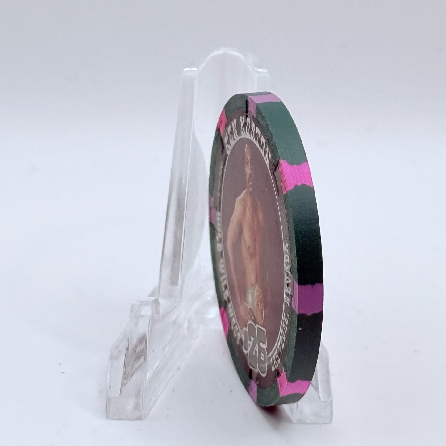 Wild Wild West Las Vegas Nevada 2005 'Ken Norton' LE $25 Casino Chip E4572