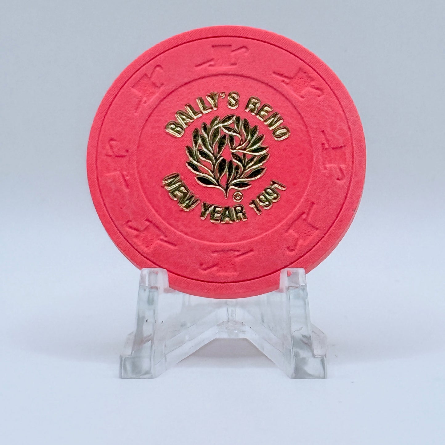 Bally's Reno Nevada 1991 Series 10 NCV Casino Chip N3569