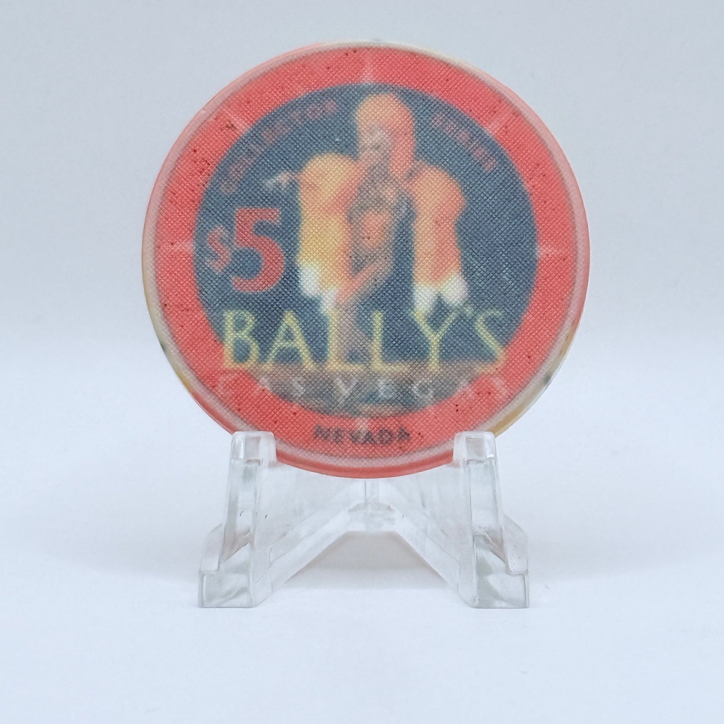 Bally's Las Vegas Nevada 1995 'Jubilee' LE $5 Casino Chip N0613