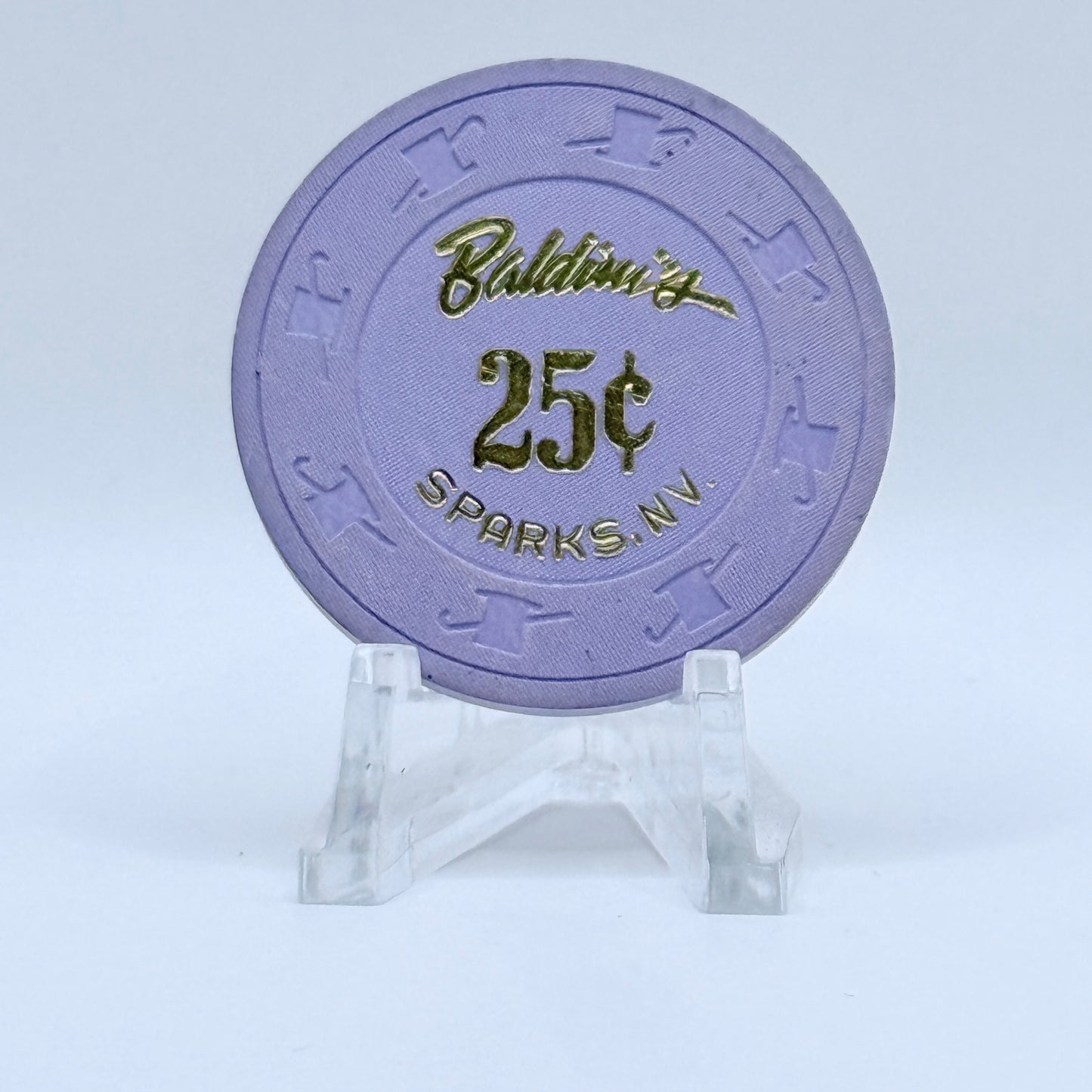 Baldini's Sparks Nevada $0.25 Casino Chip V2044