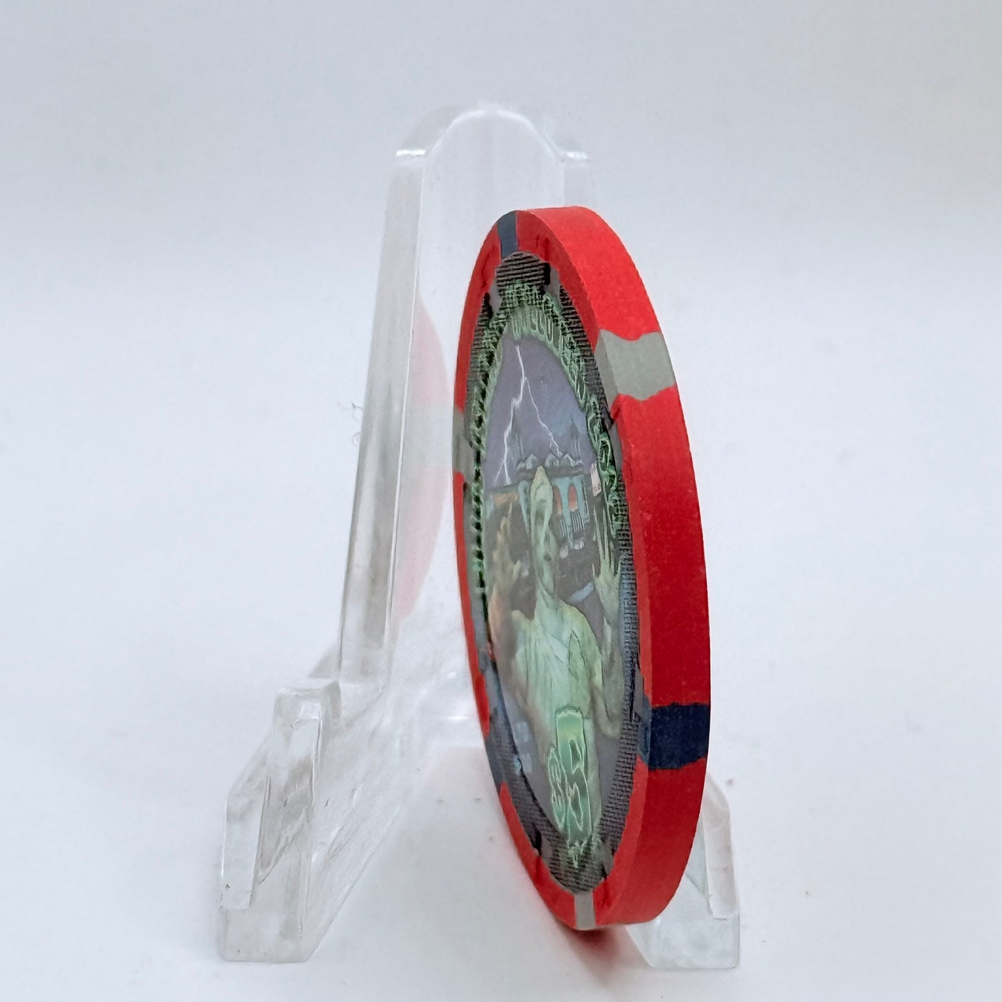 Ellis Island Las Vegas Nevada 2012 'Halloween' LE $5 Casino Chip D0847