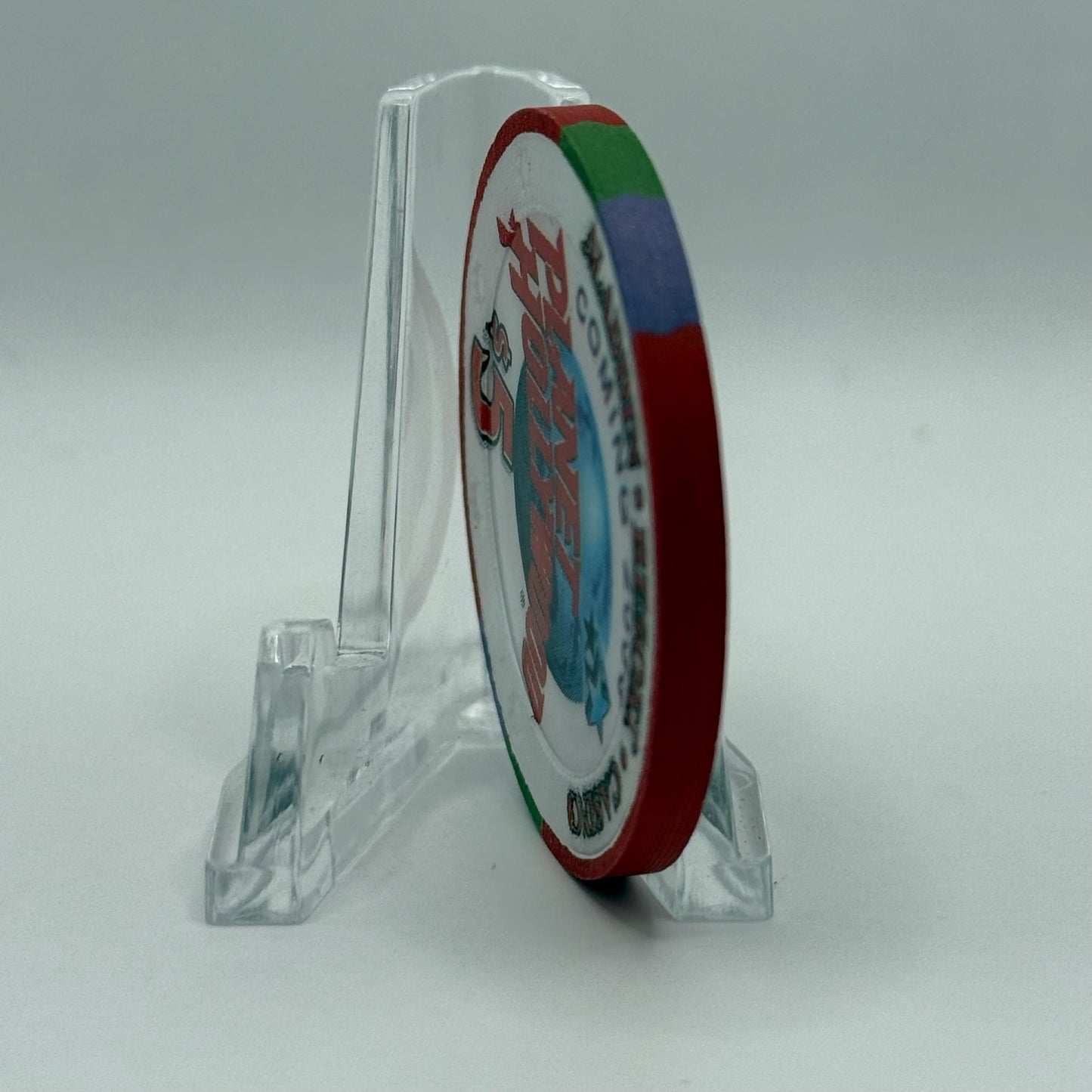 Aladdin Resort & Casino Las Vegas Nevada 2005 'Maroon 5' LE $5 Casino Chip E4719