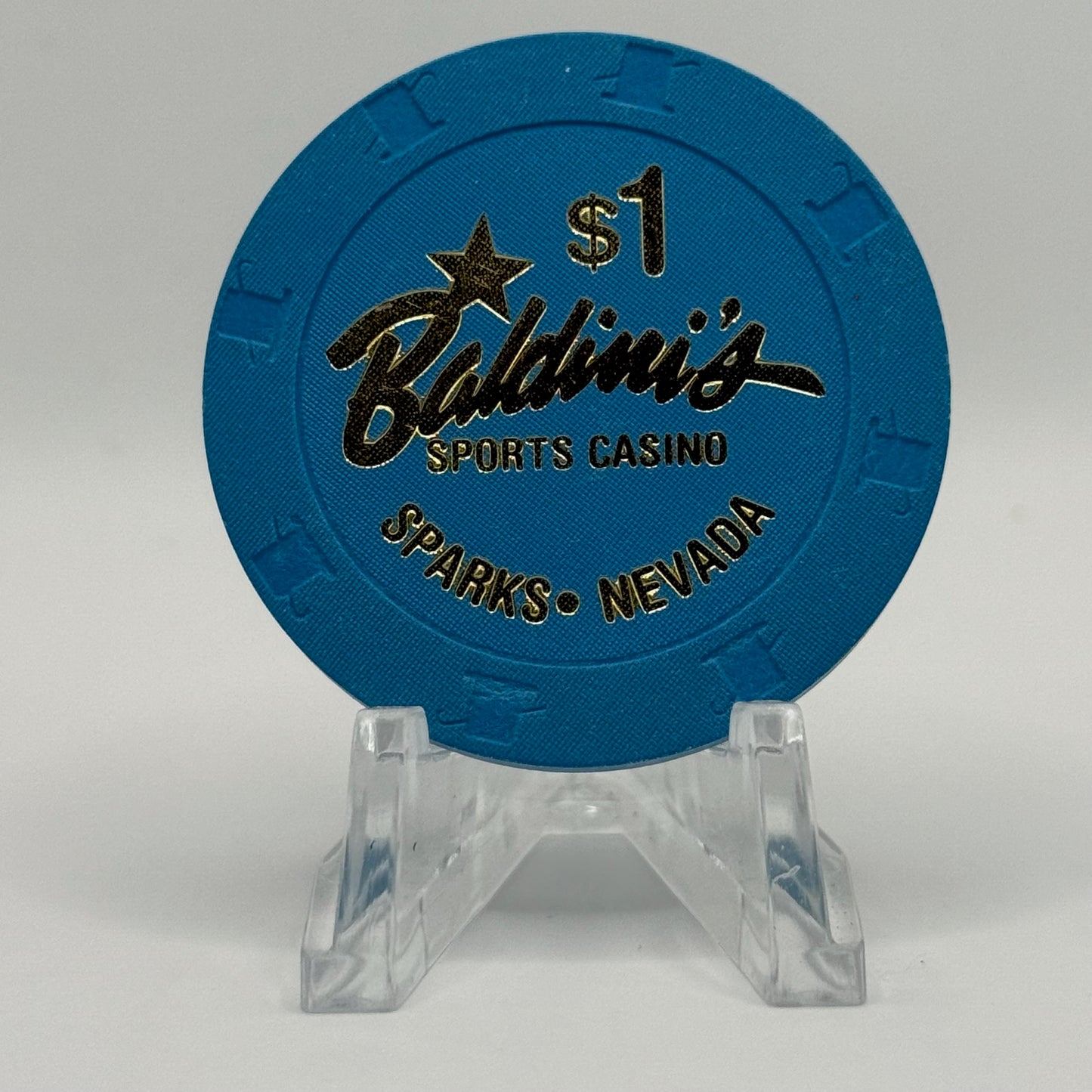 Baldini's Sparks Nevada 2007 $1 Casino Chip E5887