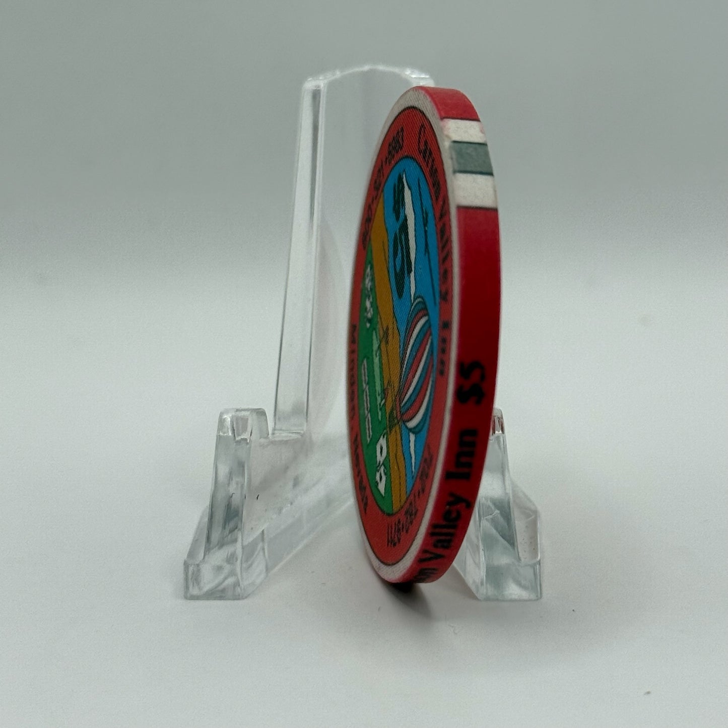 Carson Valley Inn Minden Nevada 1991 Series 10 LE $5 Casino Chip N7640