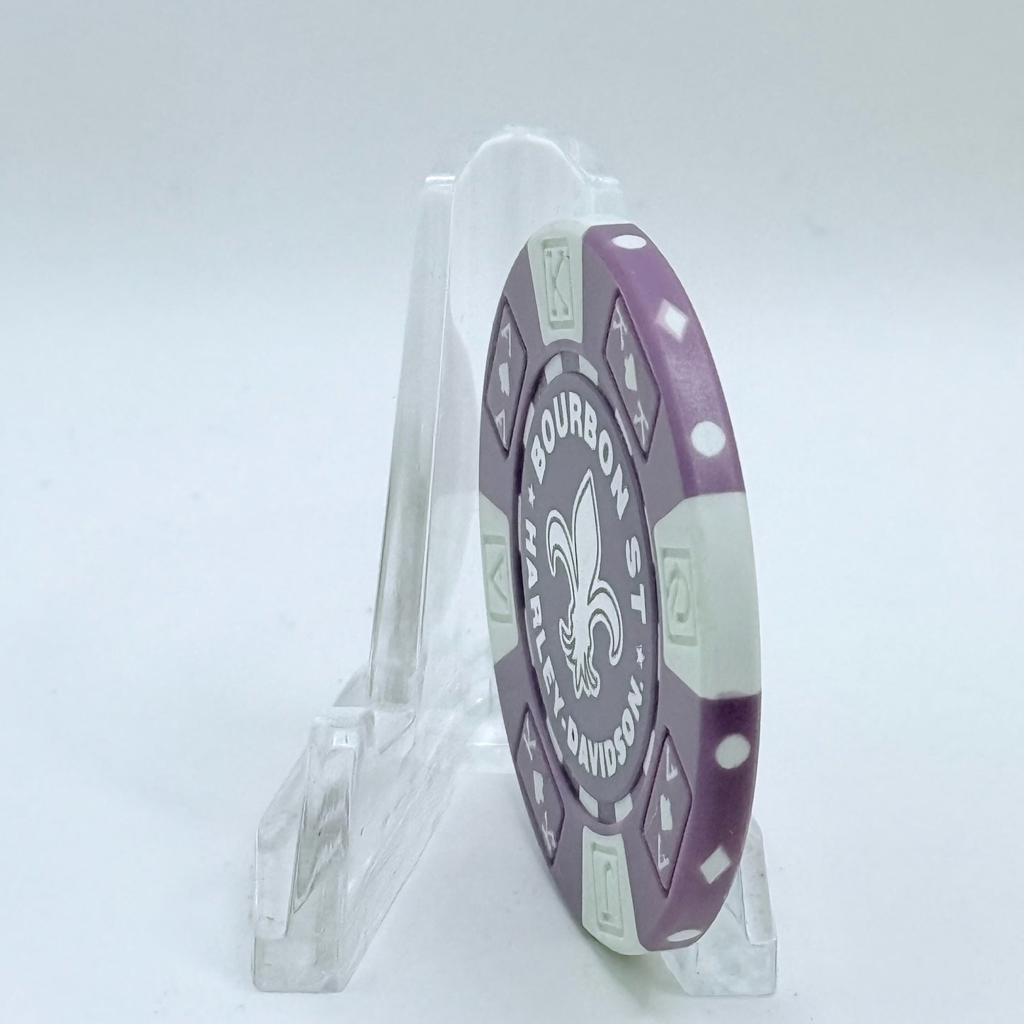 Harley-Davidson - Bourbon Street New Orleans Louisiana Series 2 Advertising Chips