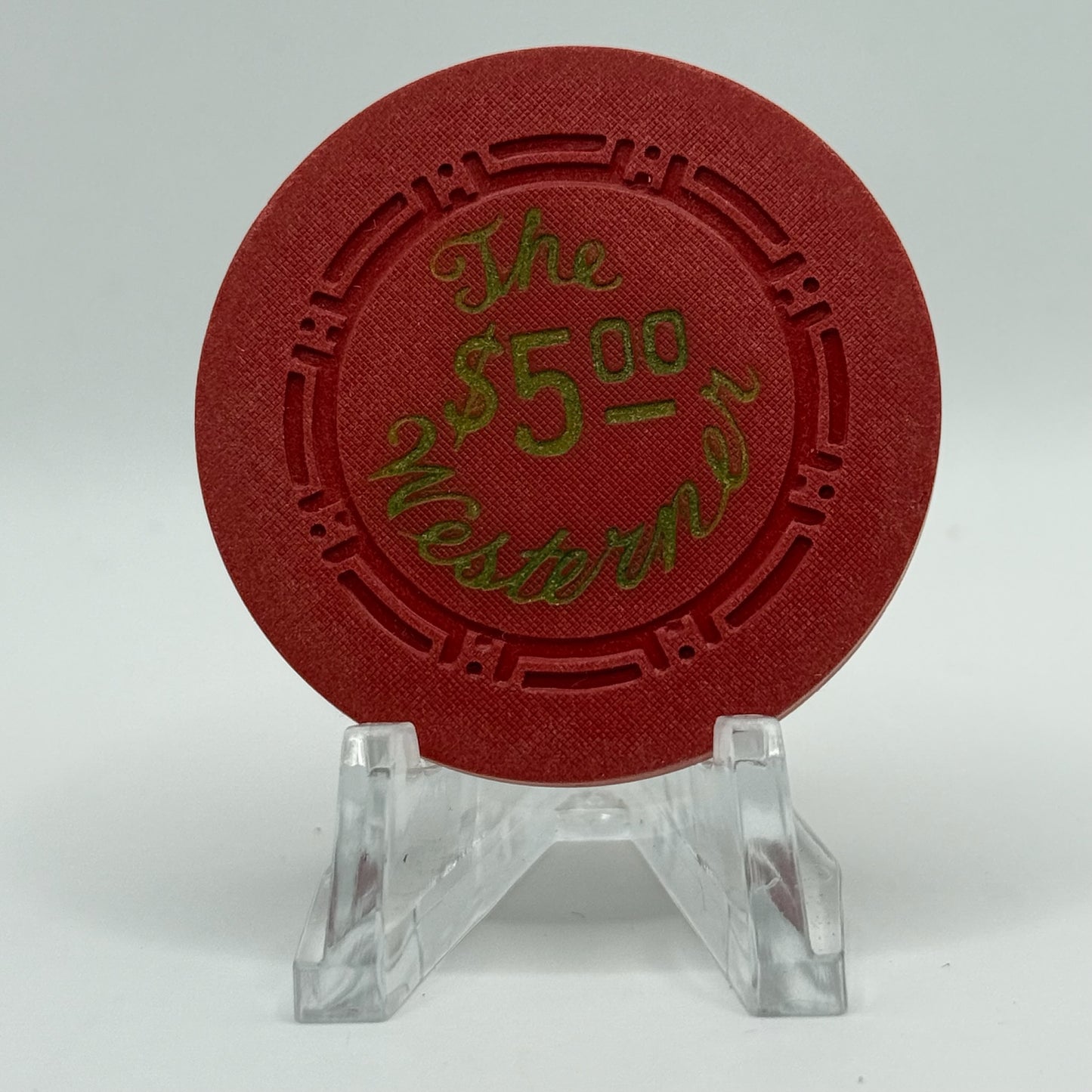 The Westerner Las Vegas Nevada 1953 $5 Casino Chip N2301