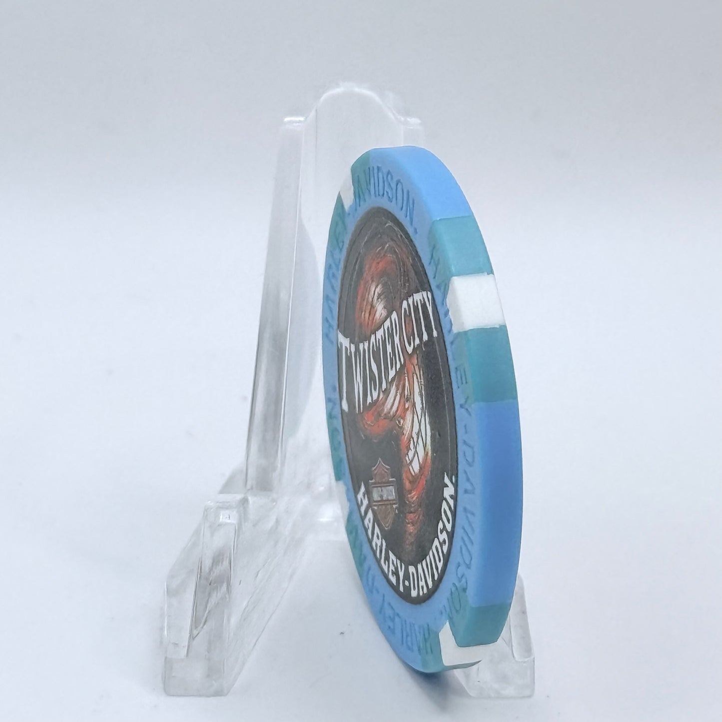 Harley-Davidson - Twister City Wichita Kansas Series 2 Advertising Chips