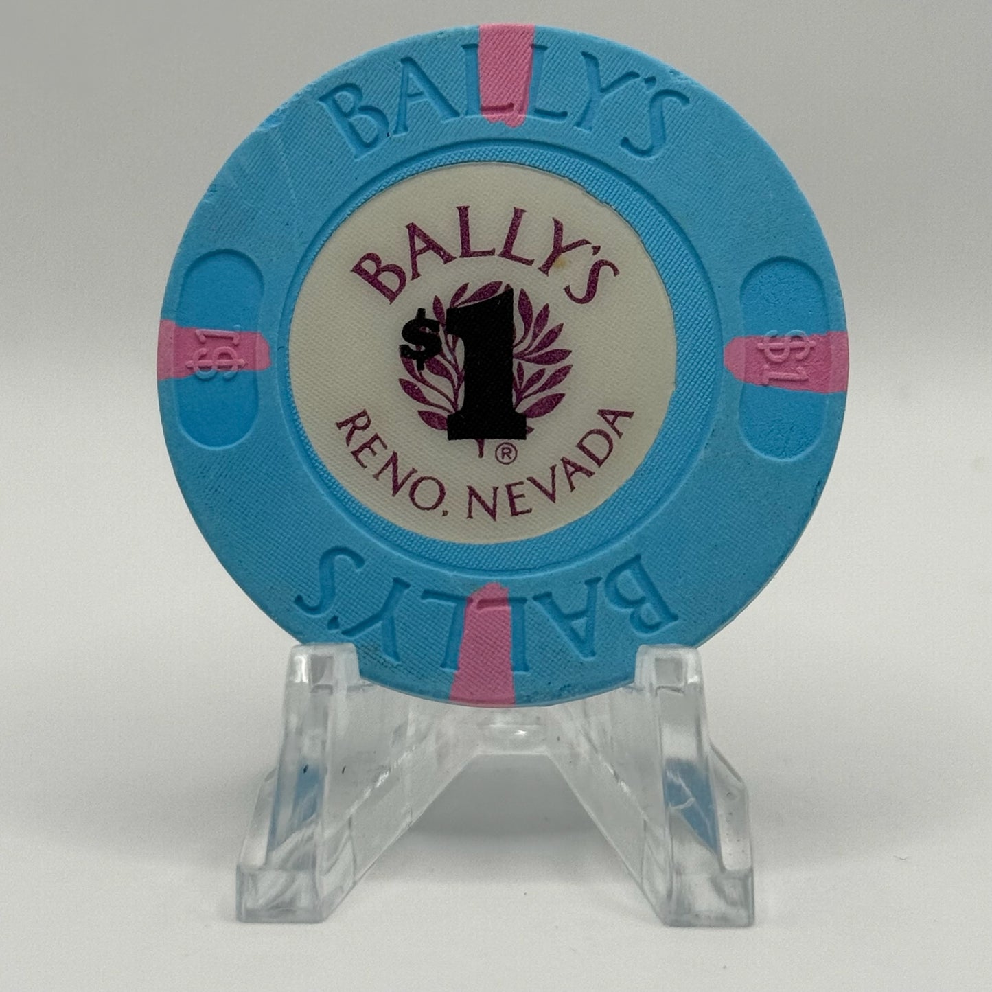 Bally's Reno Nevada 1986 $1 Casino Chip N4952