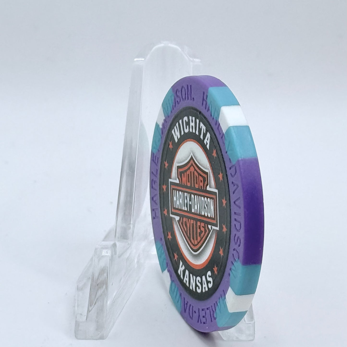 Harley-Davidson - Twister City Wichita Kansas Series 2 Advertising Chips