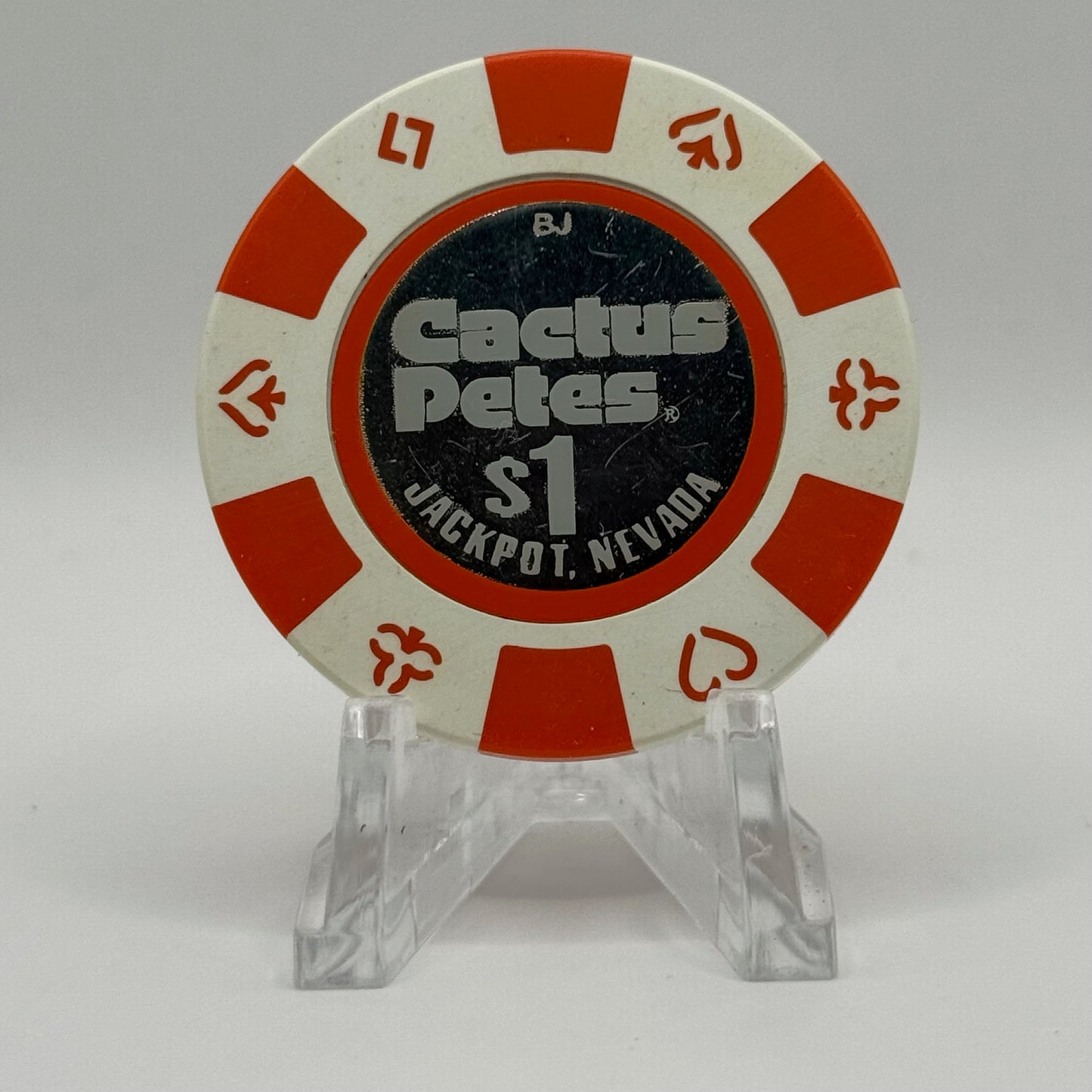 Cactus Pete's Resort Casino Jackpot Nevada 2016 $1 Casino Chip D2461