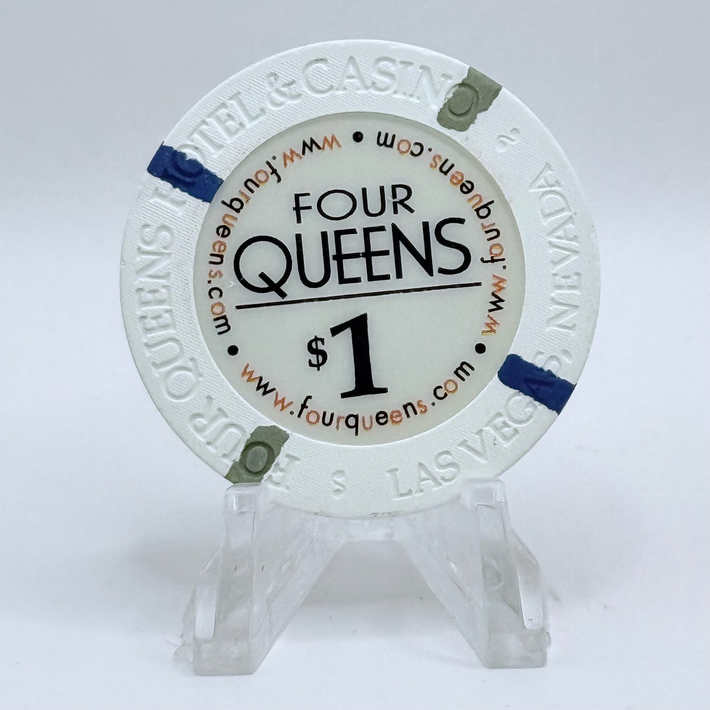 Four Queens Las Vegas Nevada 2002 LE $1 Casino Chip E0515