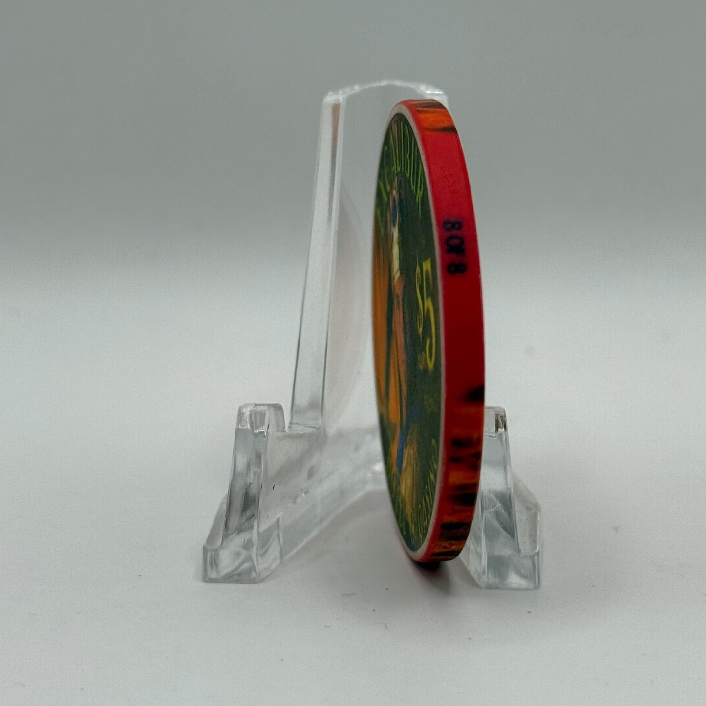 Excalibur Las Vegas Nevada 1999 'France' LE $5 Casino Chip V4074