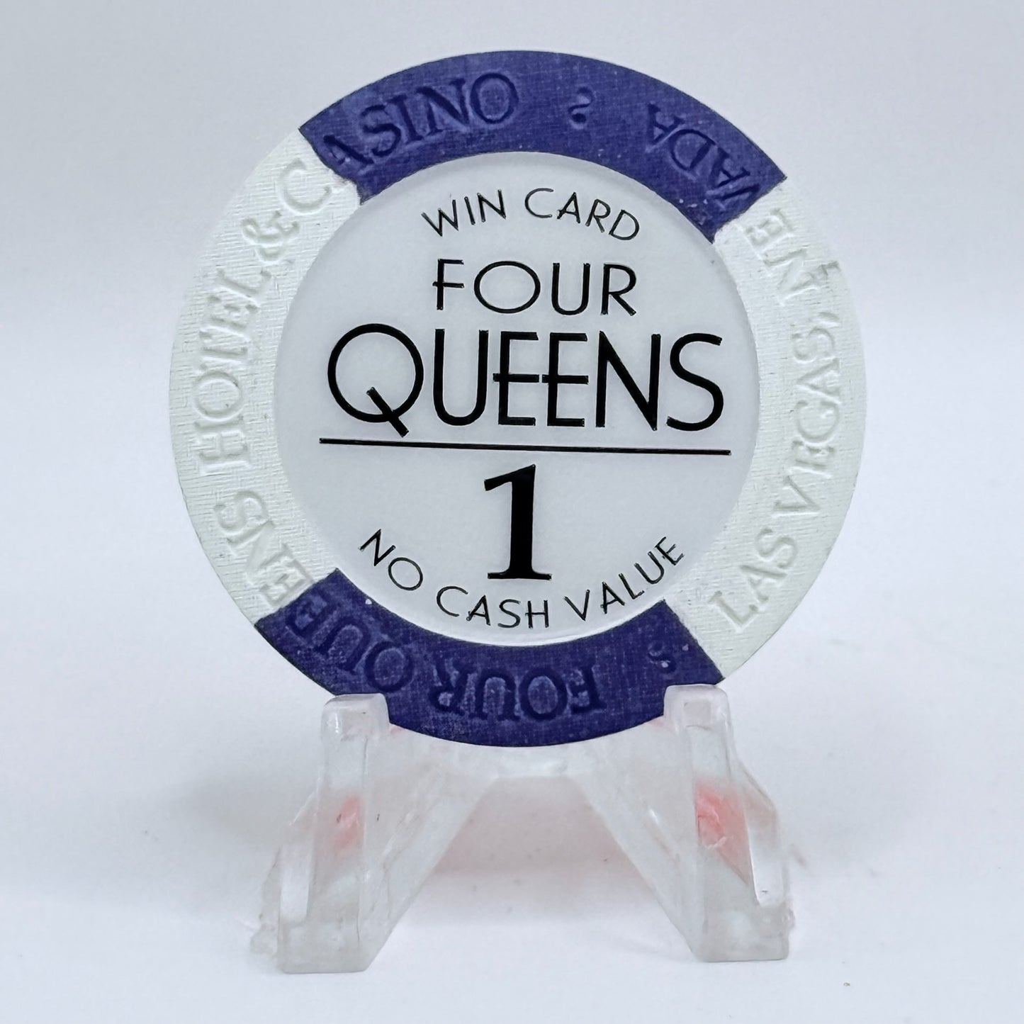 Four Queens Las Vegas Nevada 2001 $1 Win Cards Chips V6223
