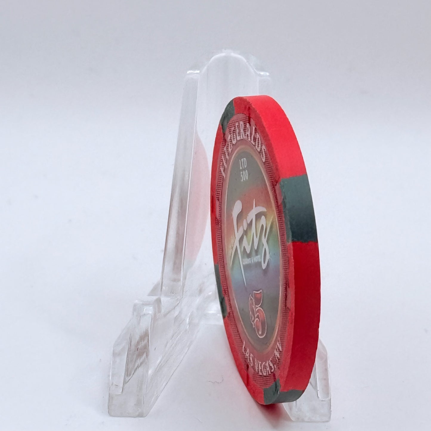 Fitzgeralds (Fitz) Las Vegas Nevada 2006 'St Patrick's Day' LE $5 Casino Chip E5381