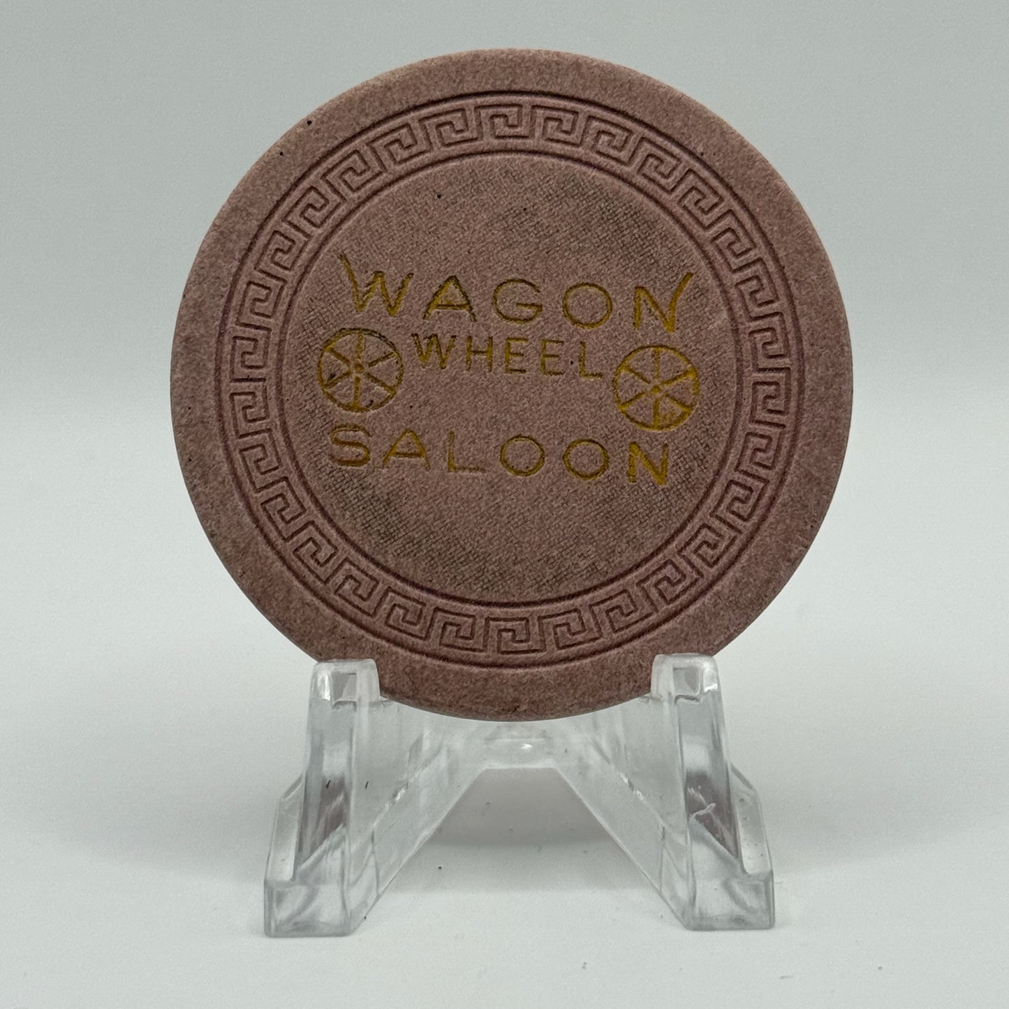Harvey's (Wagon Wheel) Lake Tahoe Nevada 1940 $0.25 Casino Chip N5602