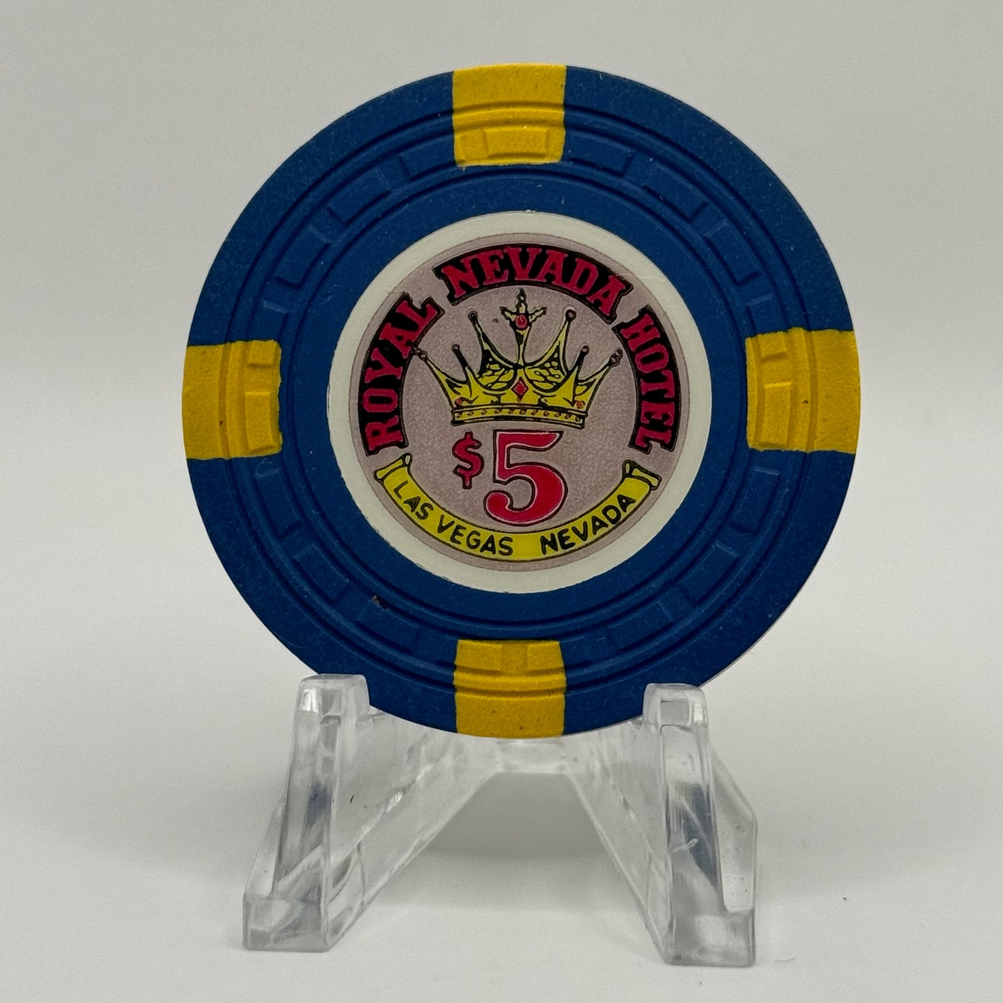 Royal Nevada Hotel Las Vegas Nevada 1955 $5 Casino Chip N2086