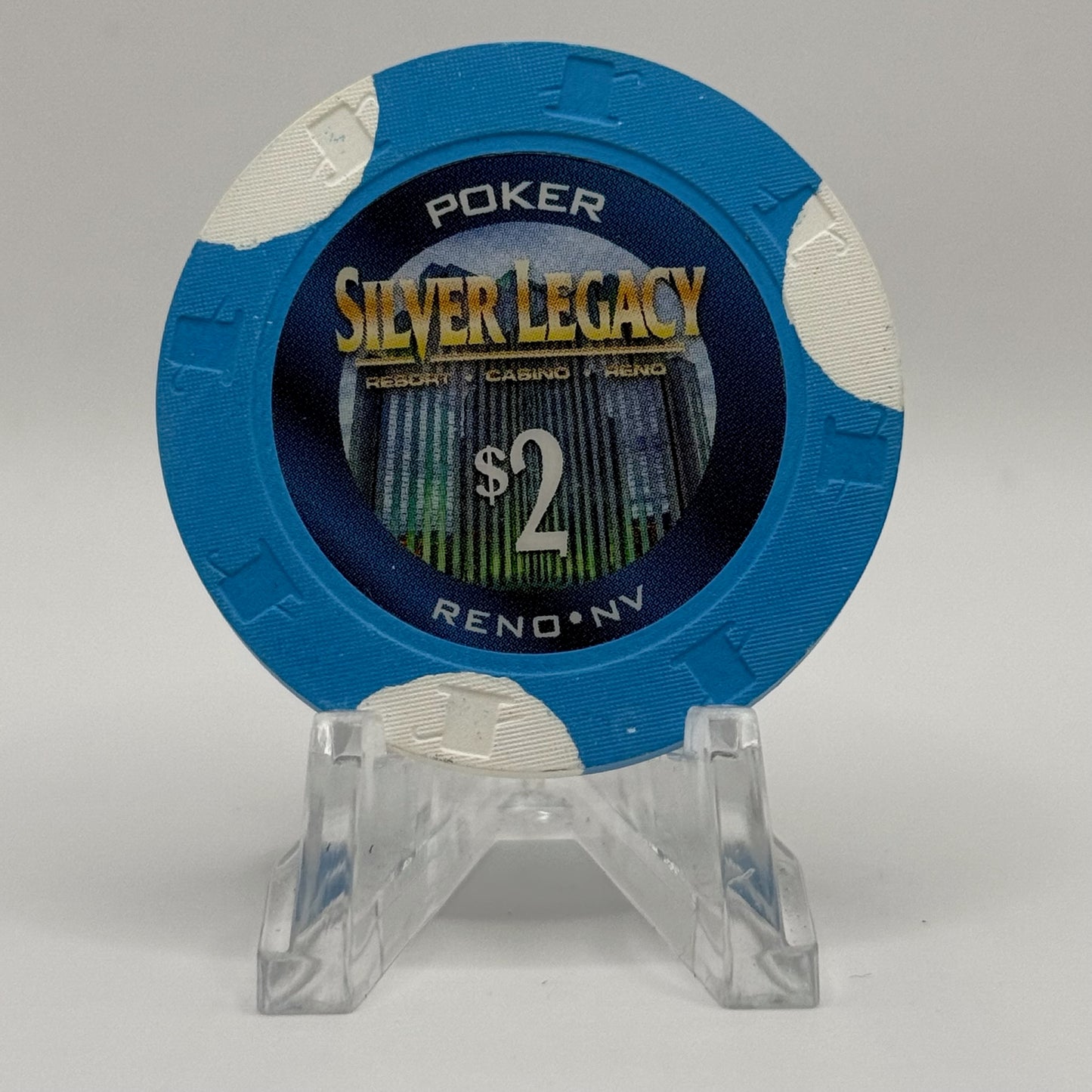 Silver Legacy Reno Nevada 2017 $2 Casino Chip D2541