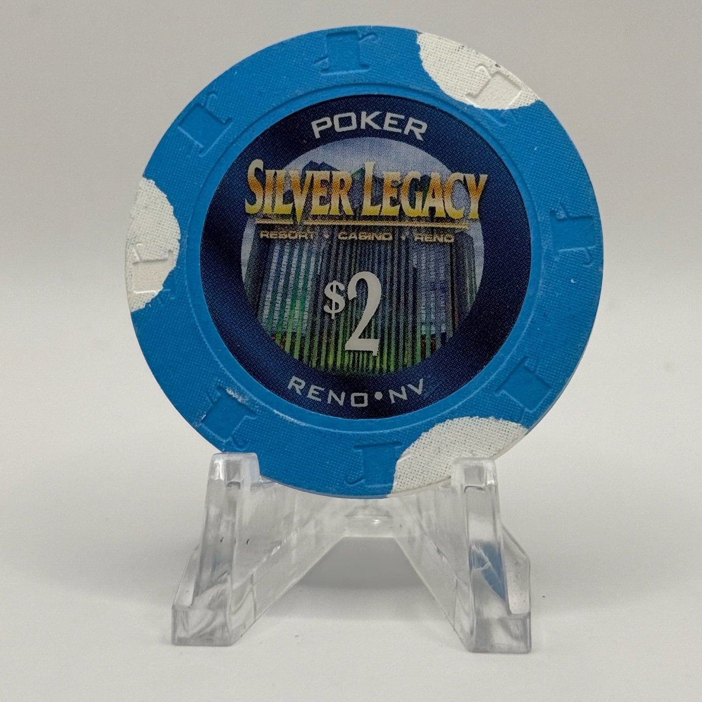 Silver Legacy Reno Nevada 2017 $2 Casino Chip D2541