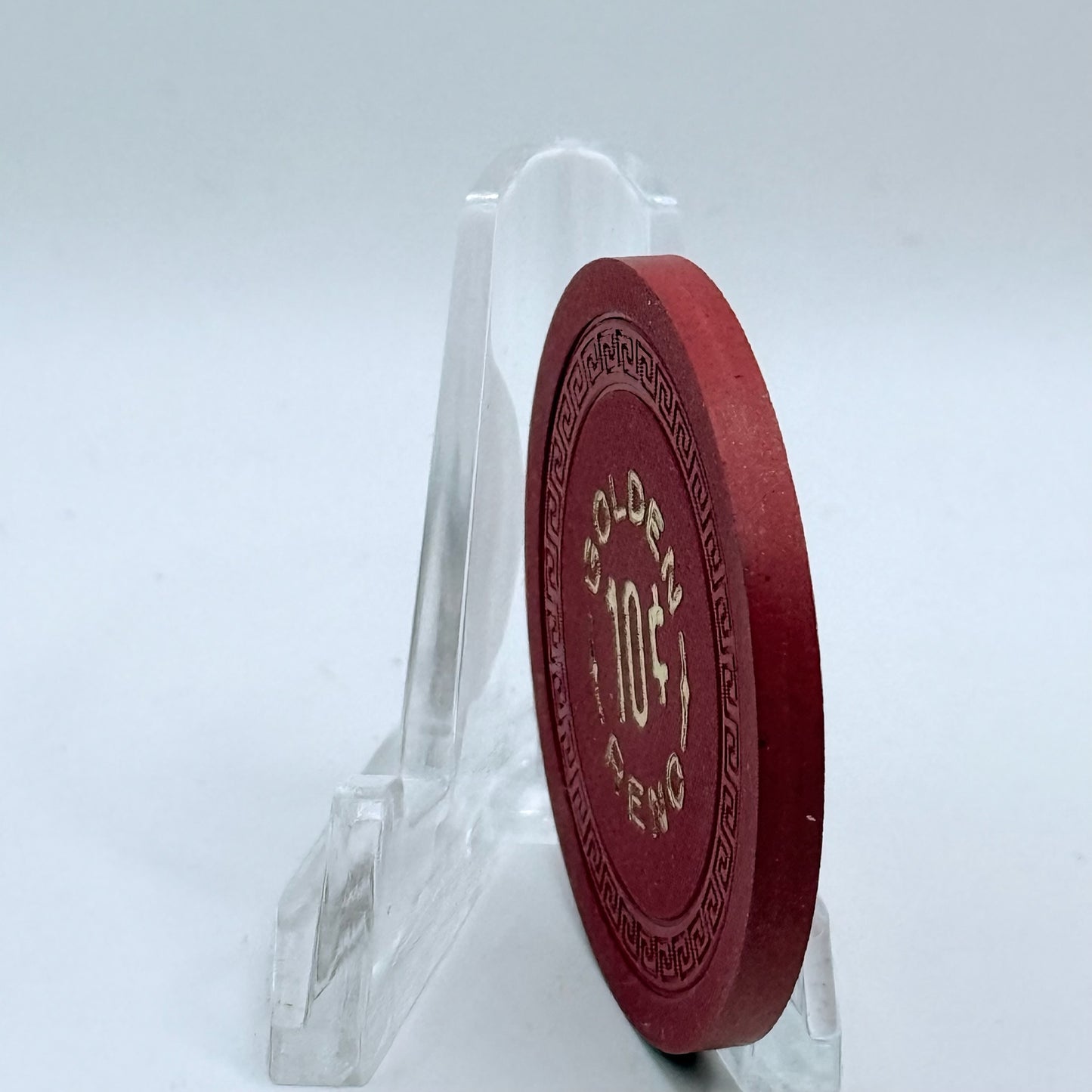 Golden (Club) Reno Nevada 1955 $0.10 Casino Chip N7390