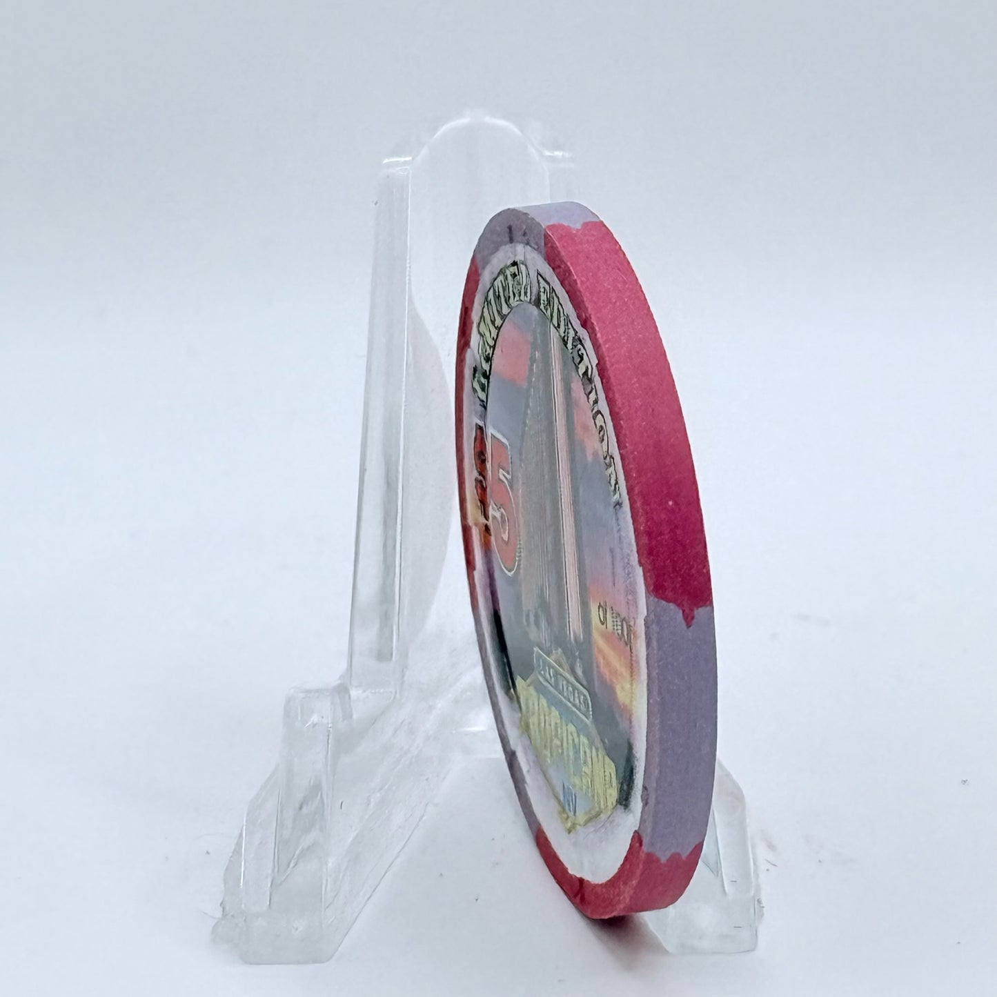 Tropicana Las Vegas Nevada 1997 'Mike Bossy' Series 16 LE $5 Casino Chip V1672