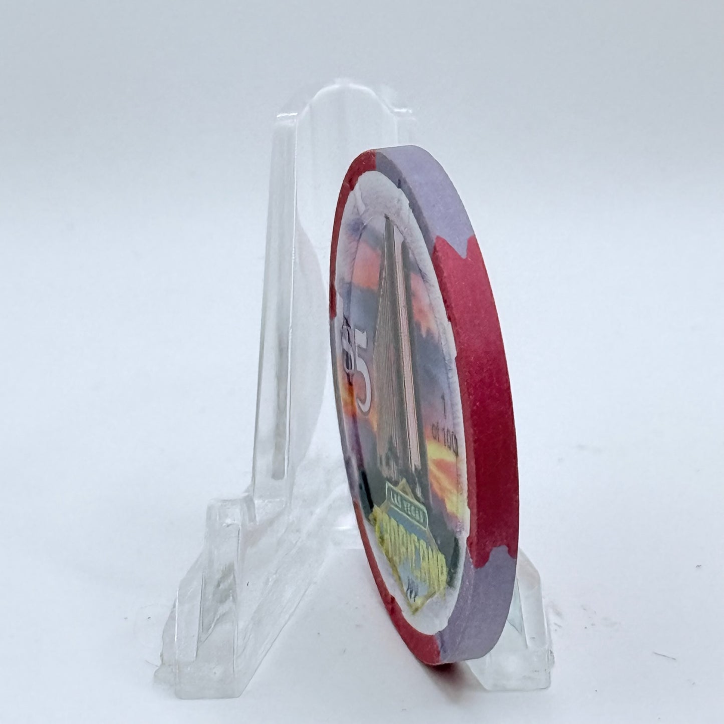 Tropicana Las Vegas Nevada 1997 'All New Folies Bergere' LE $5 Casino Chip V1663