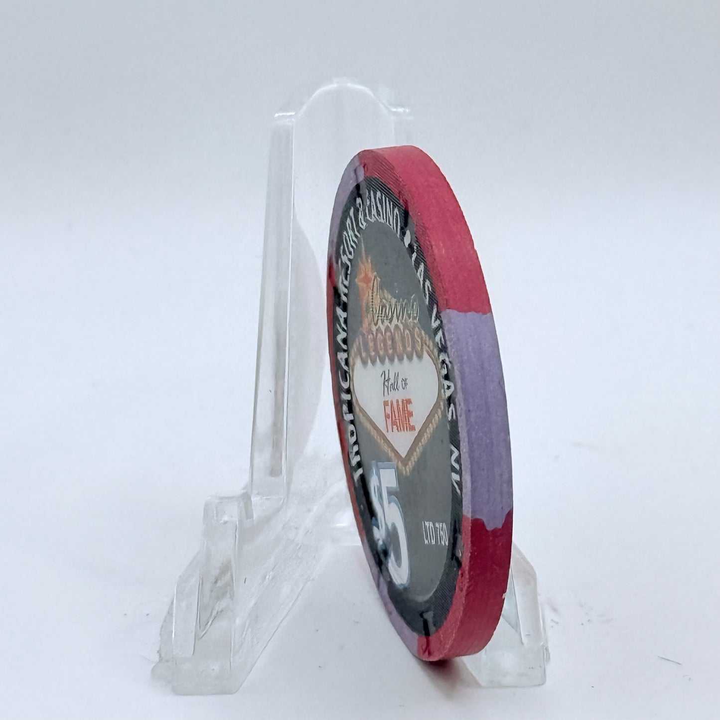 Tropicana Las Vegas Nevada 2000 'Fires & Implosions' Series 51 LE $5 Casino Chip V5843