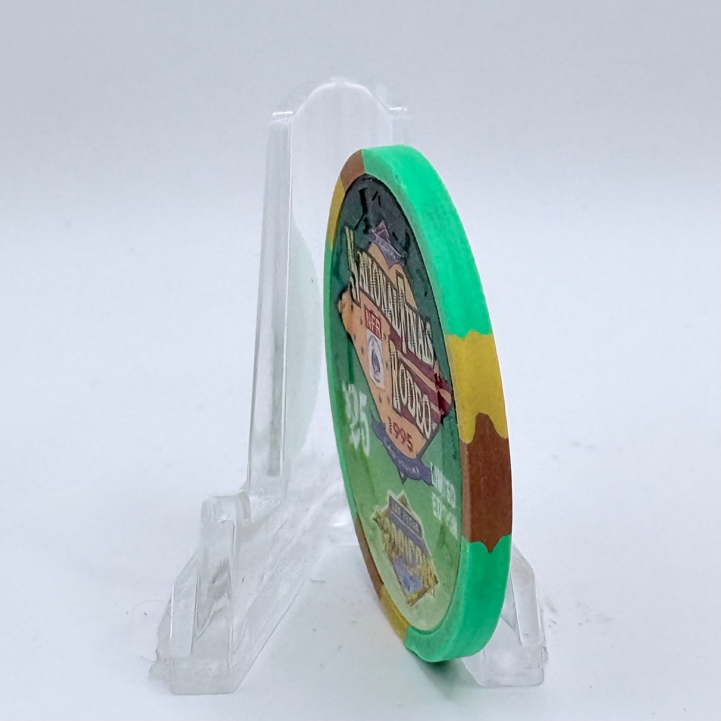 Tropicana Las Vegas Nevada 1995 'National Rodeo Finals' LE $25 Casino Chip N2424